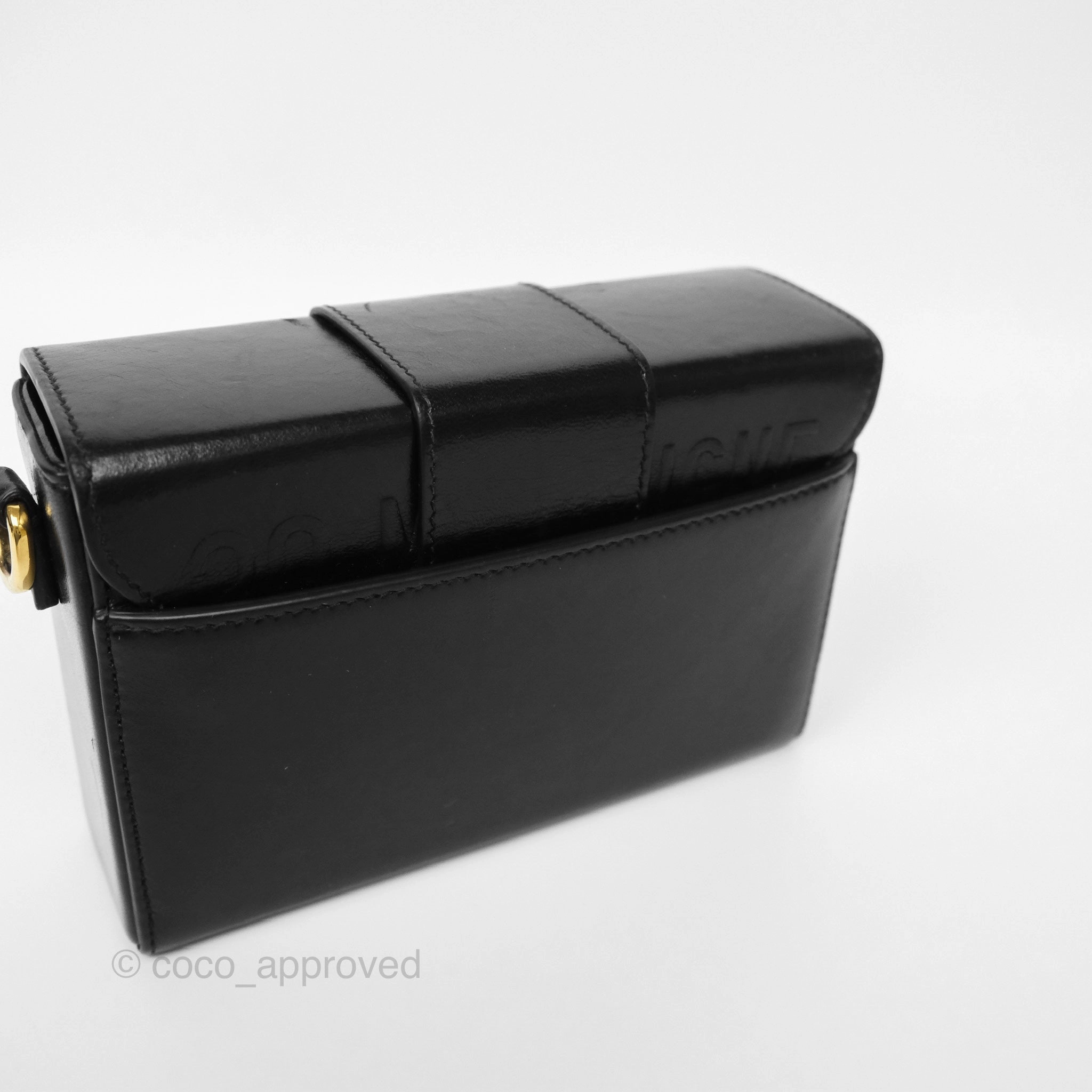Christian Dior 30 Montaigne Box Bag Black