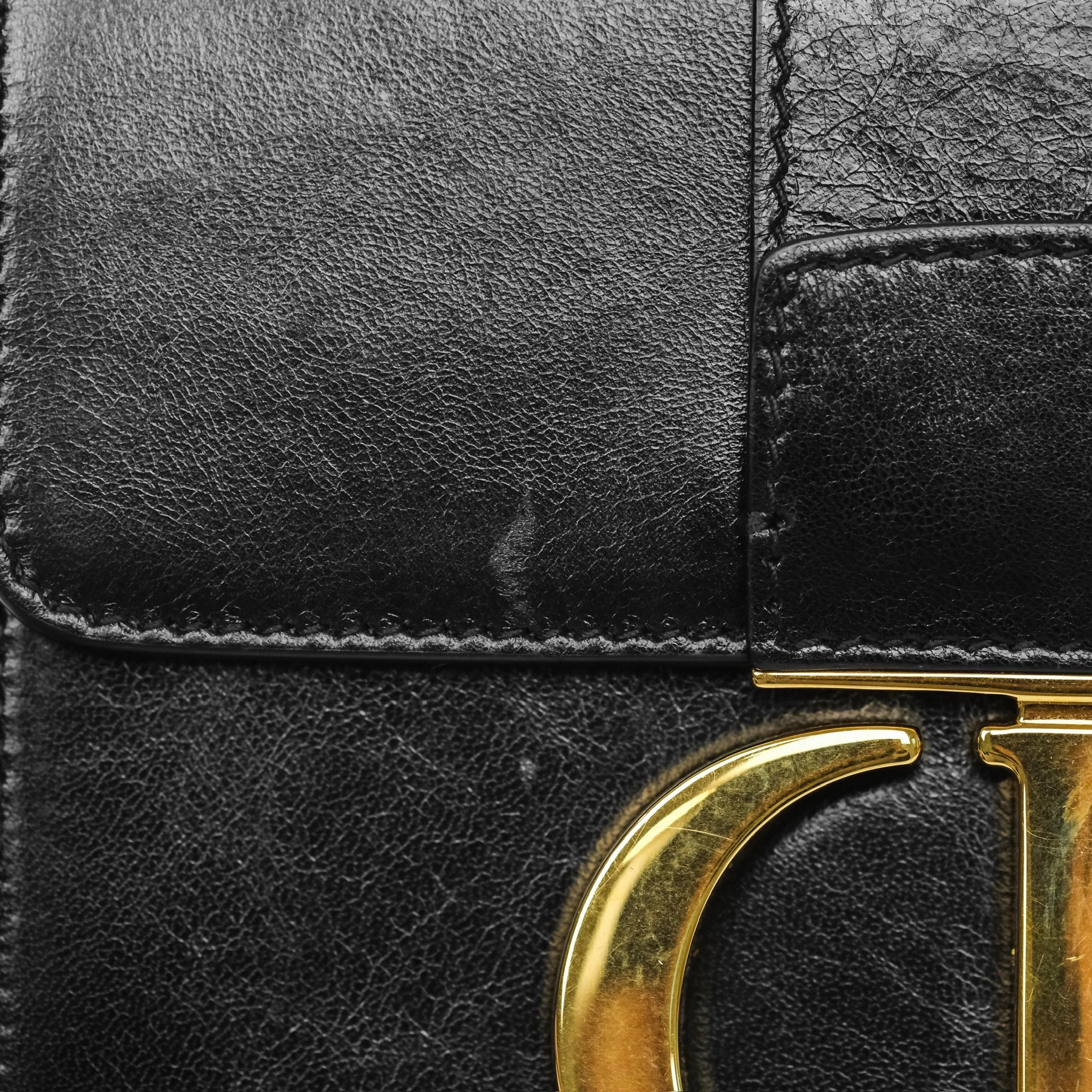 Christian Dior 30 Montaigne Box Bag Black
