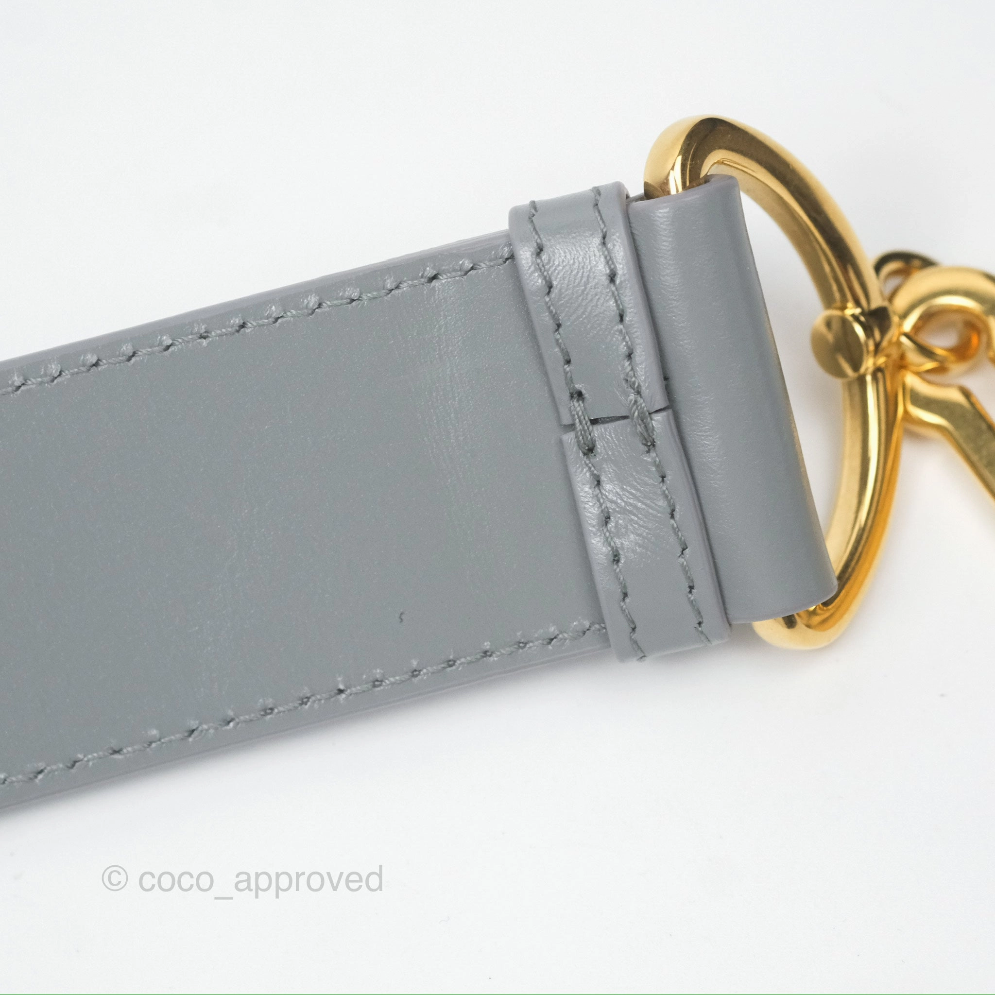 Christian Dior 30 Montaigne Box Bag Grey Calfskin