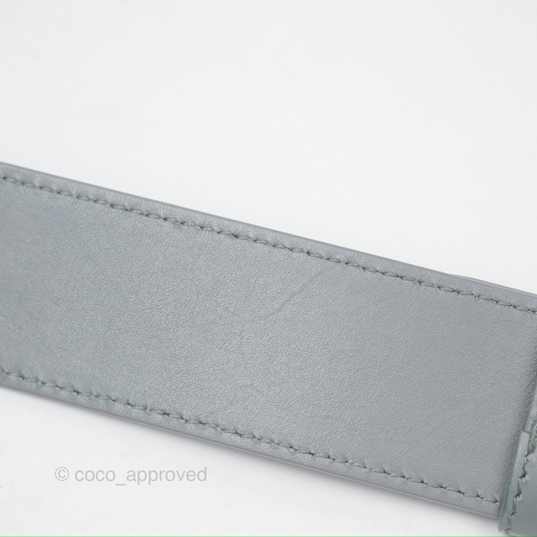 Christian Dior 30 Montaigne Box Bag Grey Calfskin