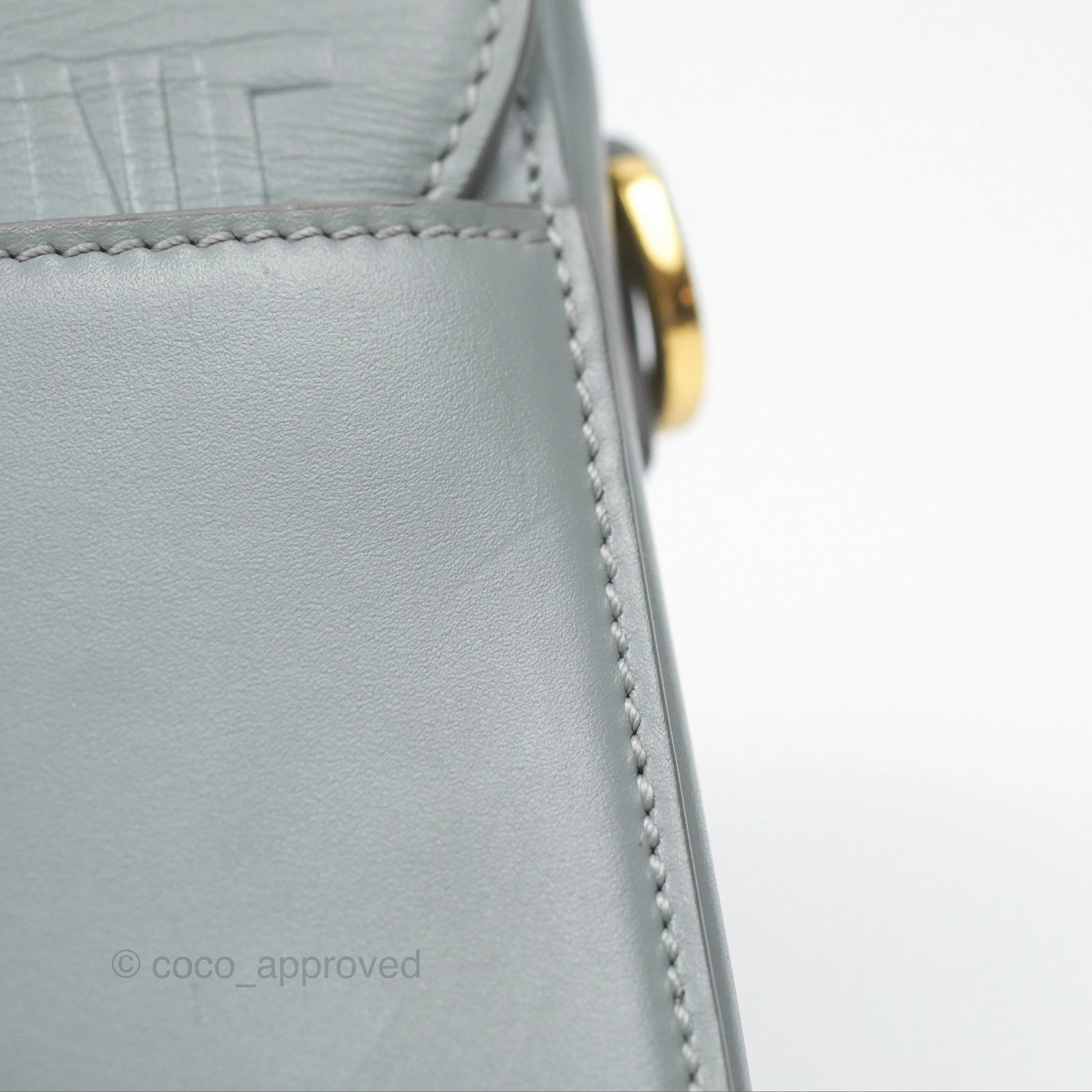 Christian Dior 30 Montaigne Box Bag Grey Calfskin