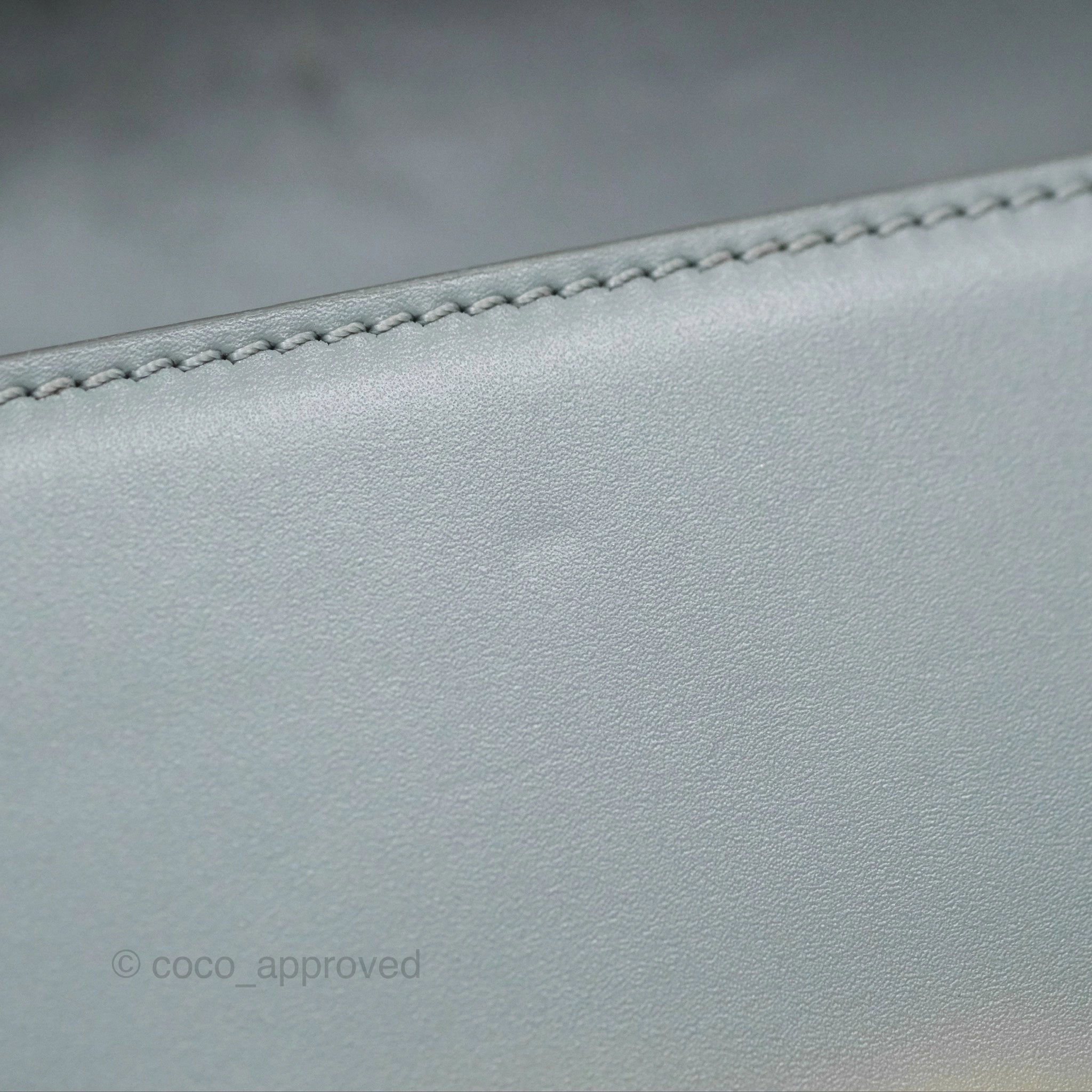 Christian Dior 30 Montaigne Box Bag Grey Calfskin