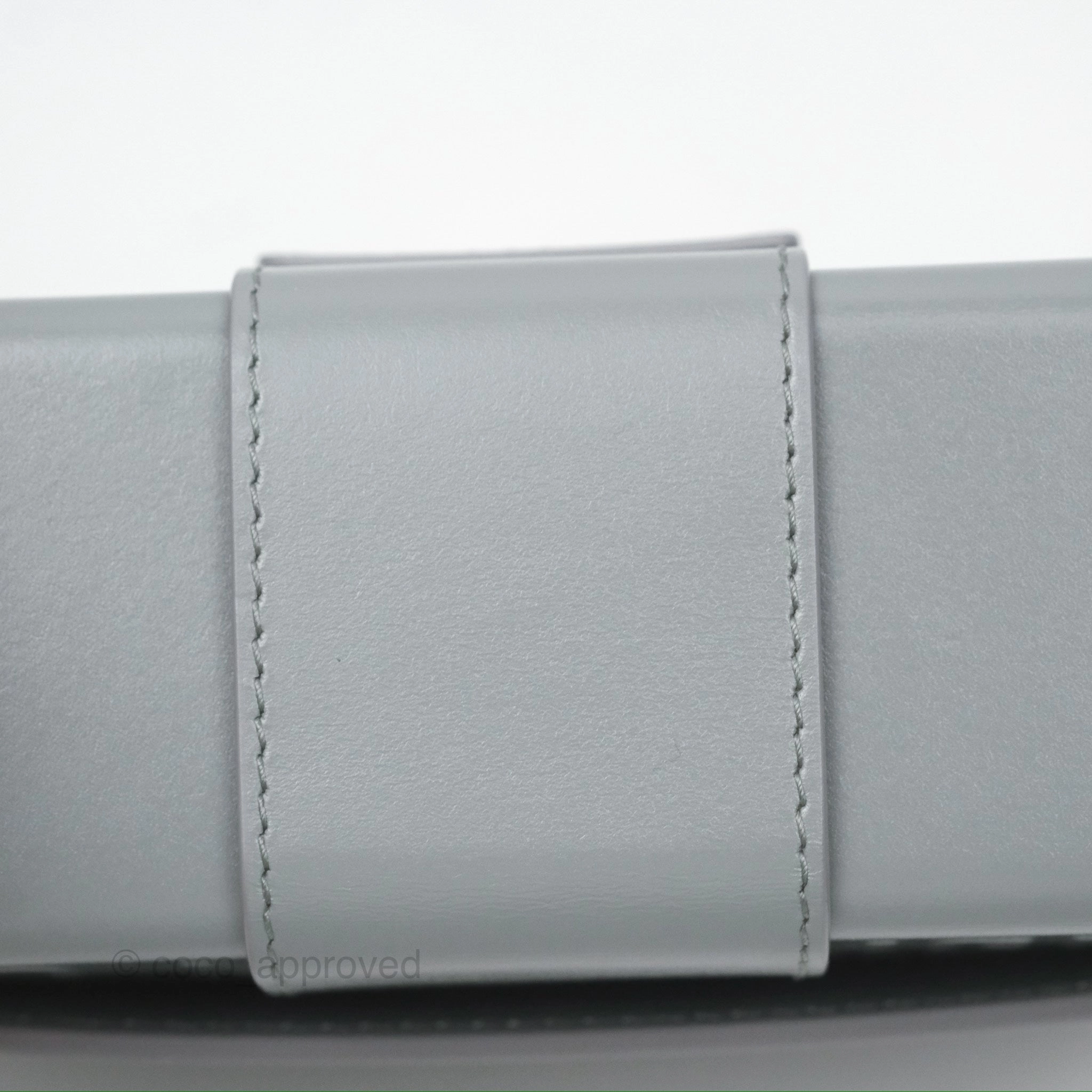 Christian Dior 30 Montaigne Box Bag Grey Calfskin