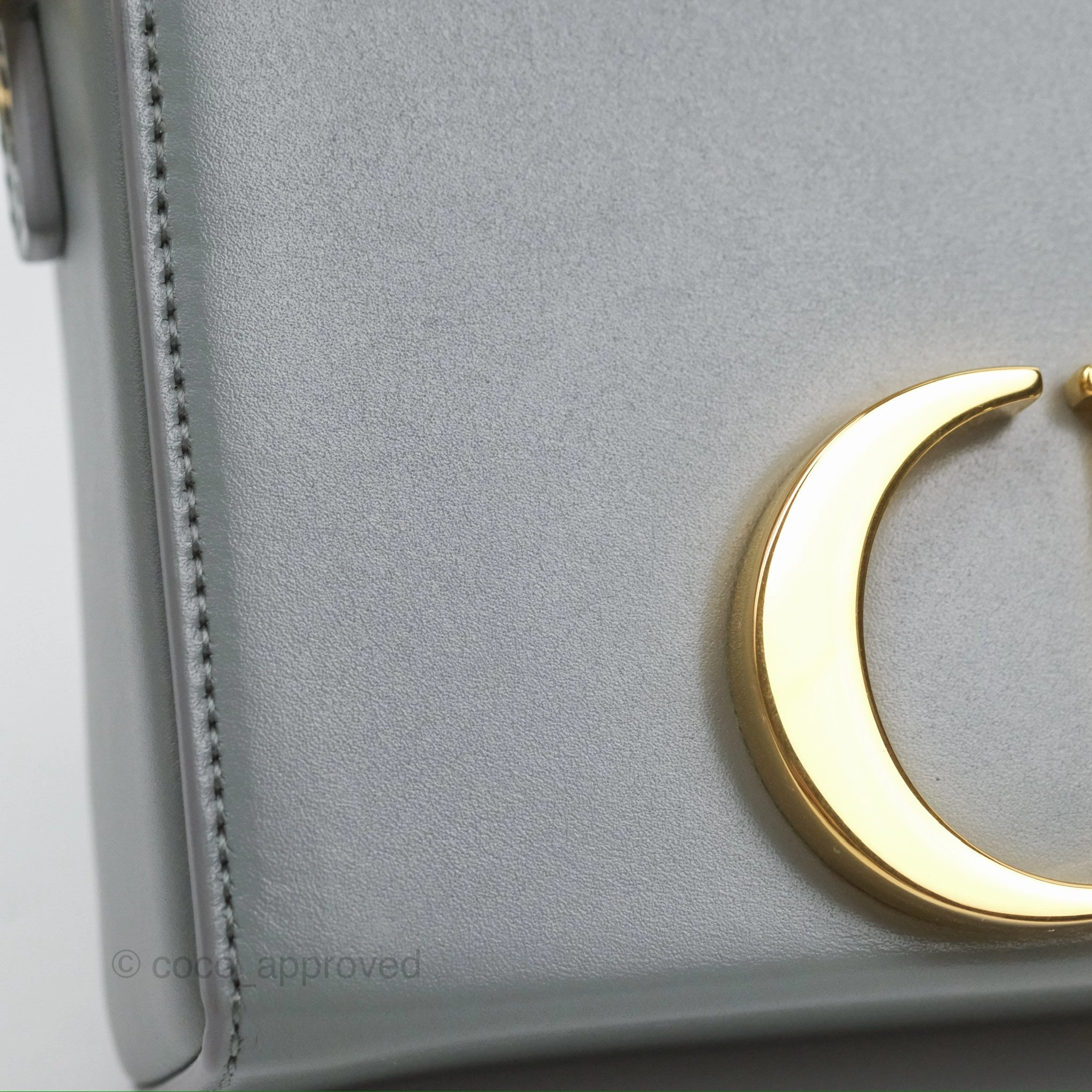 Christian Dior 30 Montaigne Box Bag Grey Calfskin