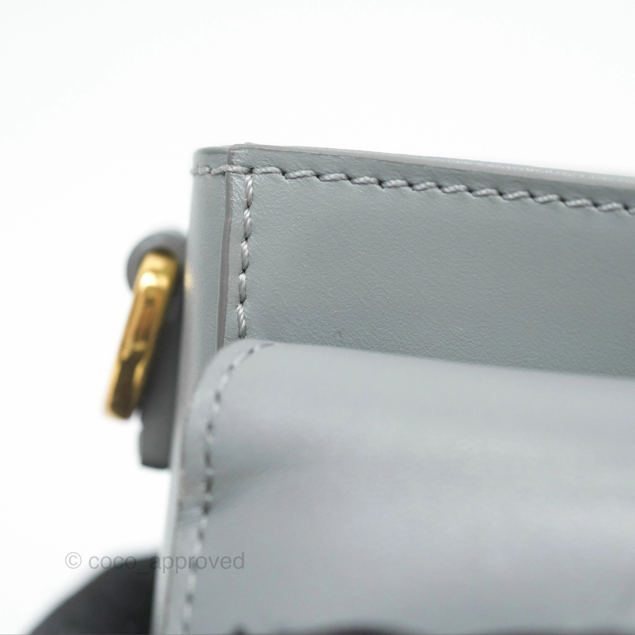 Christian Dior 30 Montaigne Box Bag Grey Calfskin