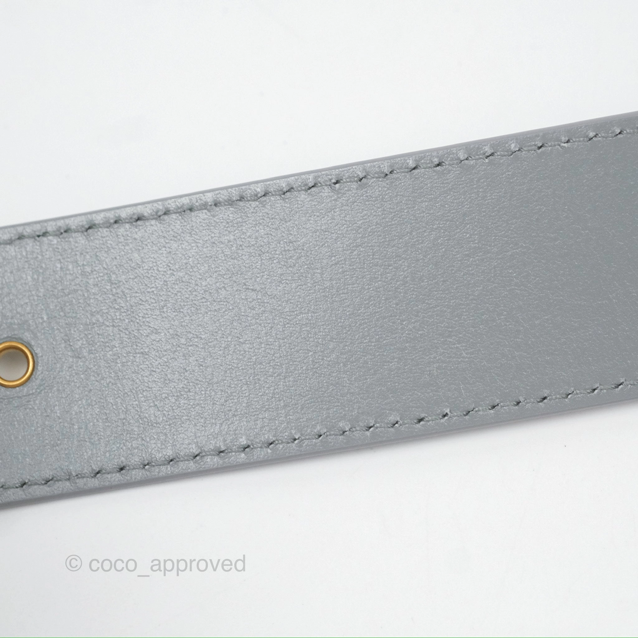 Christian Dior 30 Montaigne Box Bag Grey Calfskin