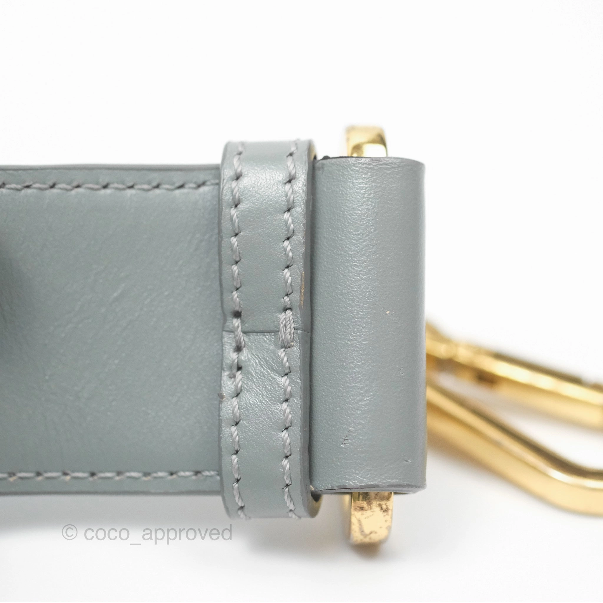 Christian Dior 30 Montaigne Box Bag Grey Calfskin