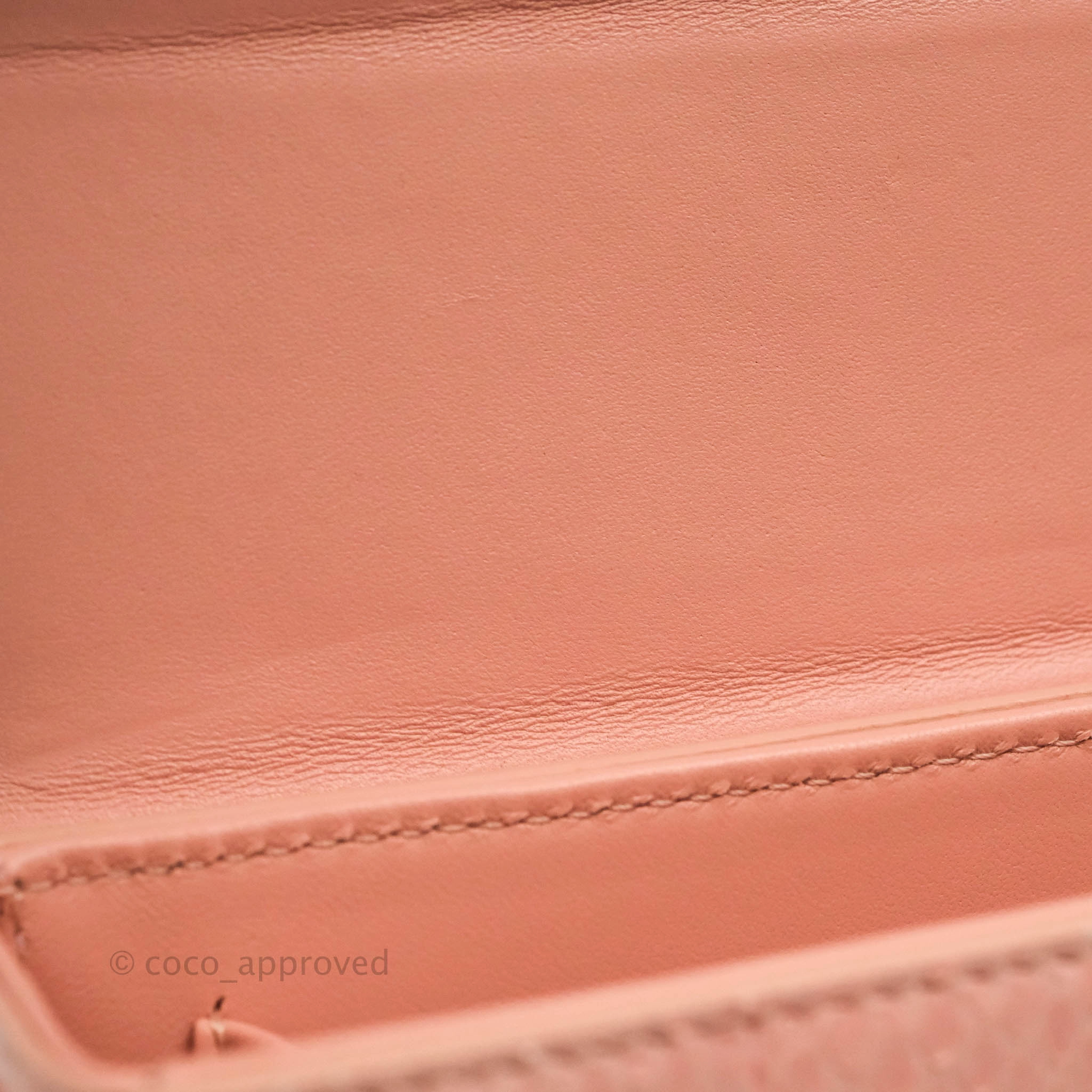 Christian Dior 30 Montaigne Box Bag Python Rose Des Vents