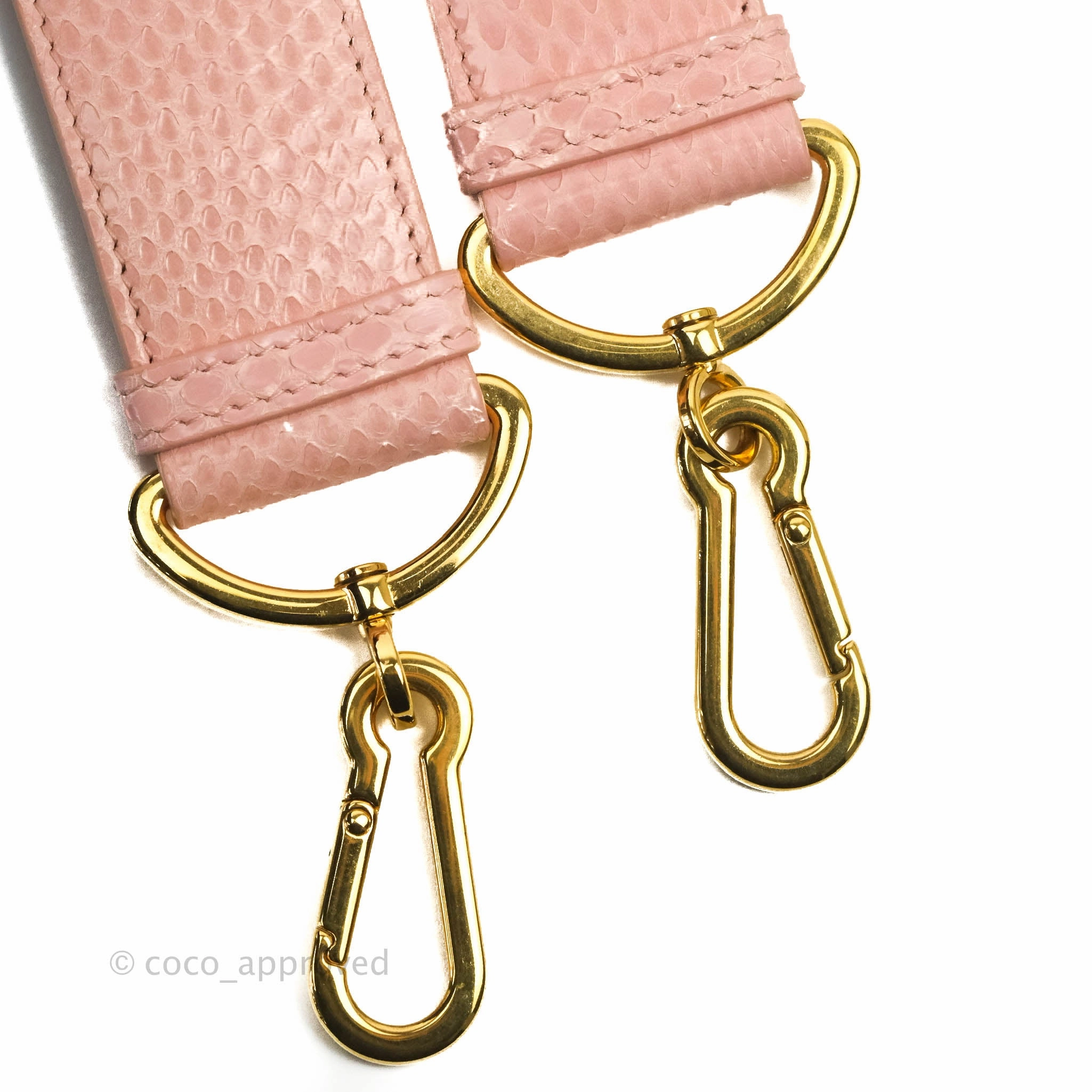 Christian Dior 30 Montaigne Box Bag Python Rose Des Vents