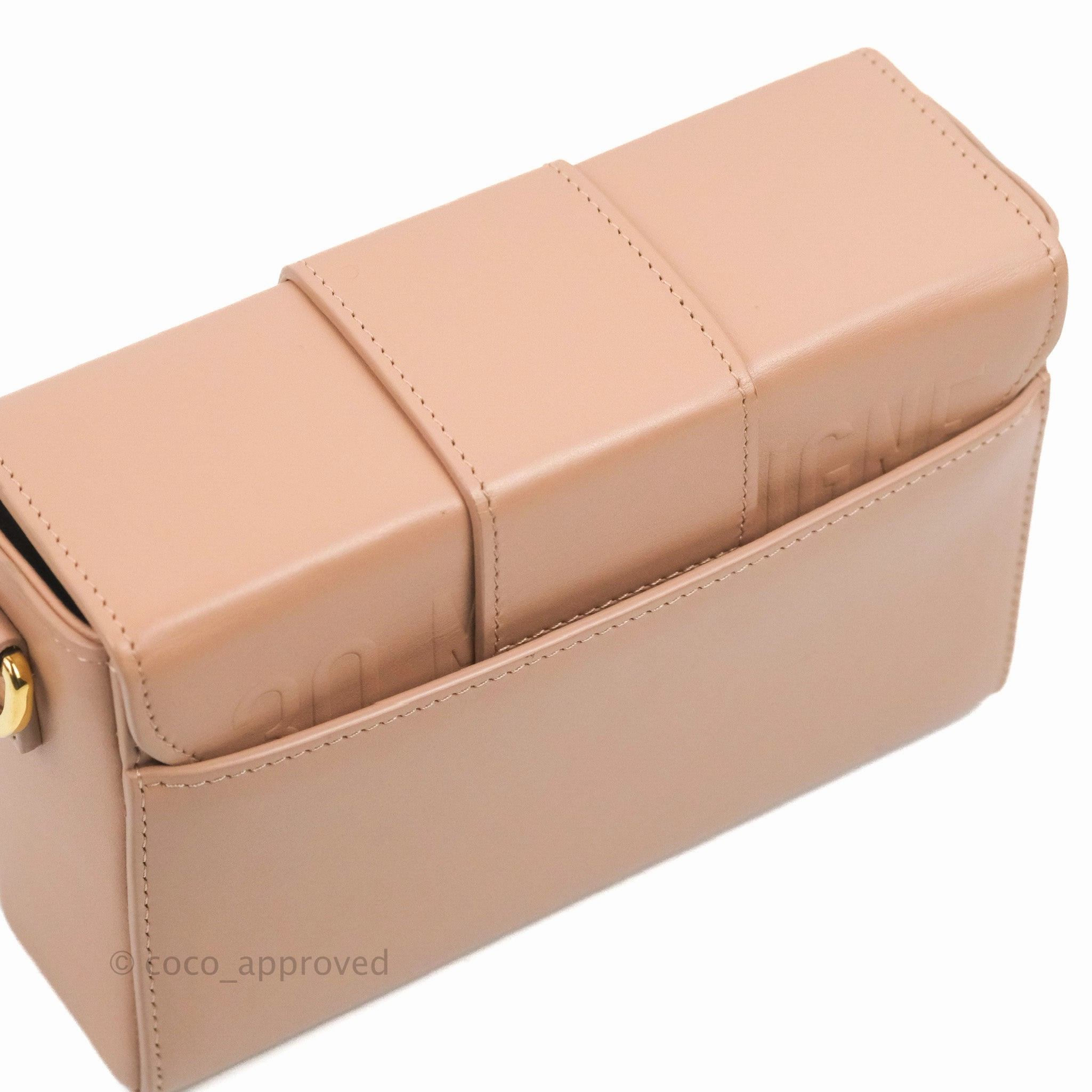 Christian Dior 30 Montaigne Box Bag Rose Des Vents Calfskin