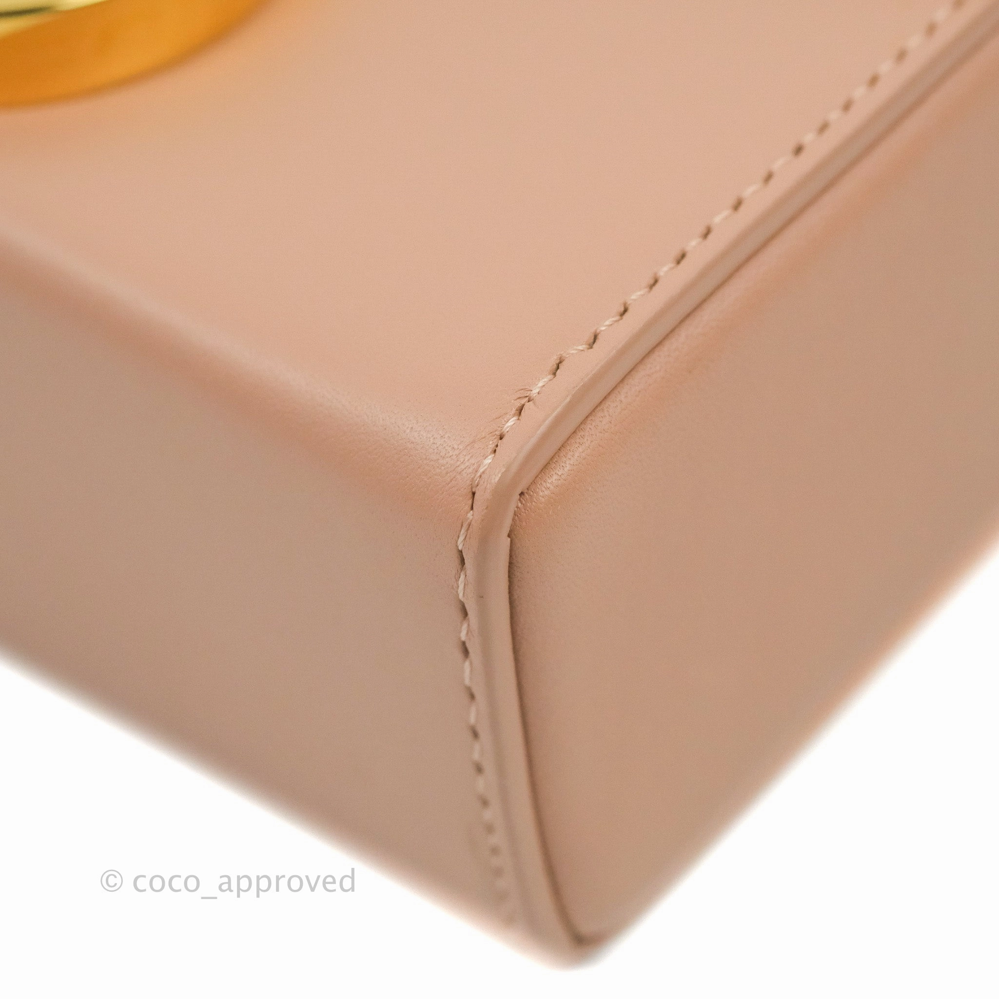 Christian Dior 30 Montaigne Box Bag Rose Des Vents Calfskin
