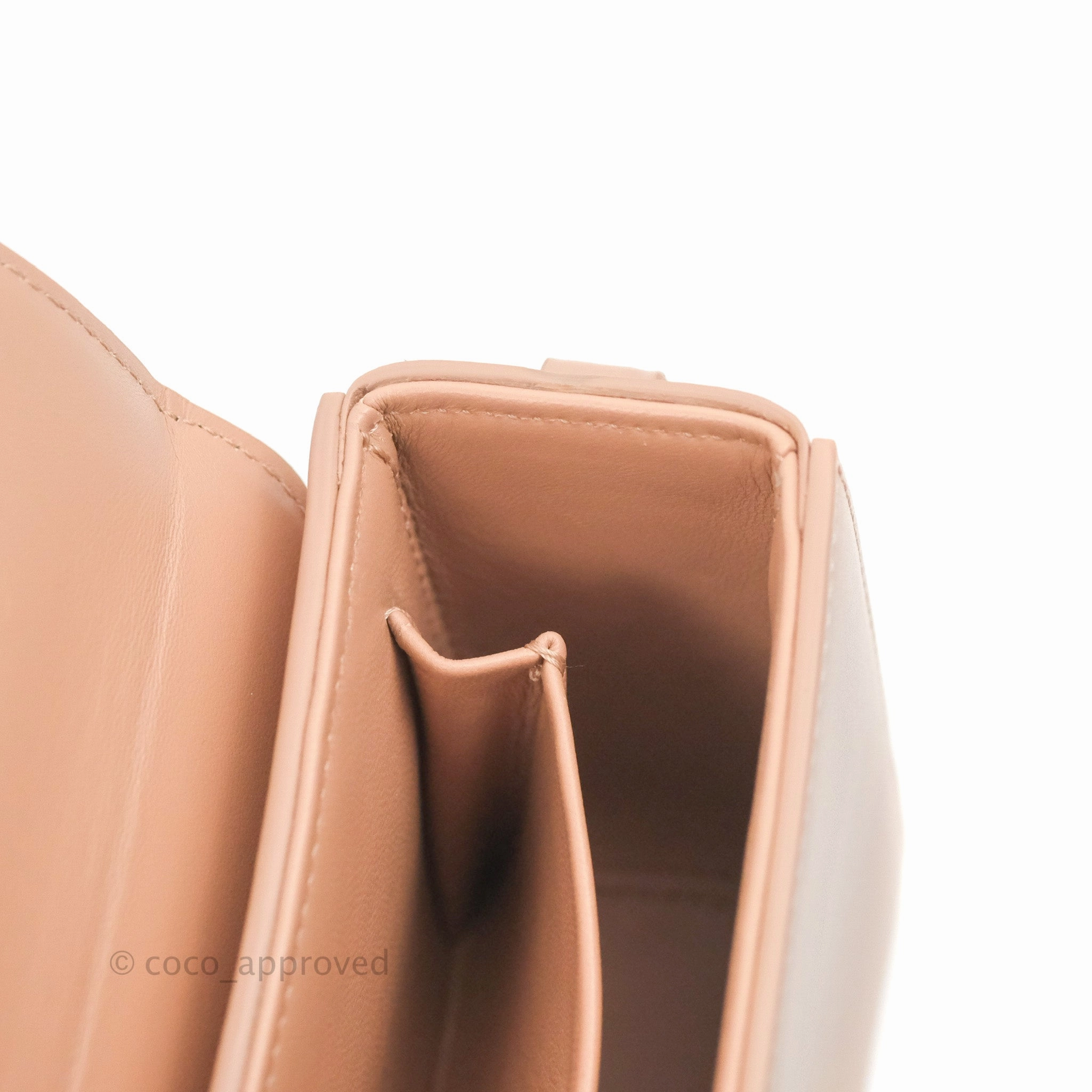 Christian Dior 30 Montaigne Box Bag Rose Des Vents Calfskin