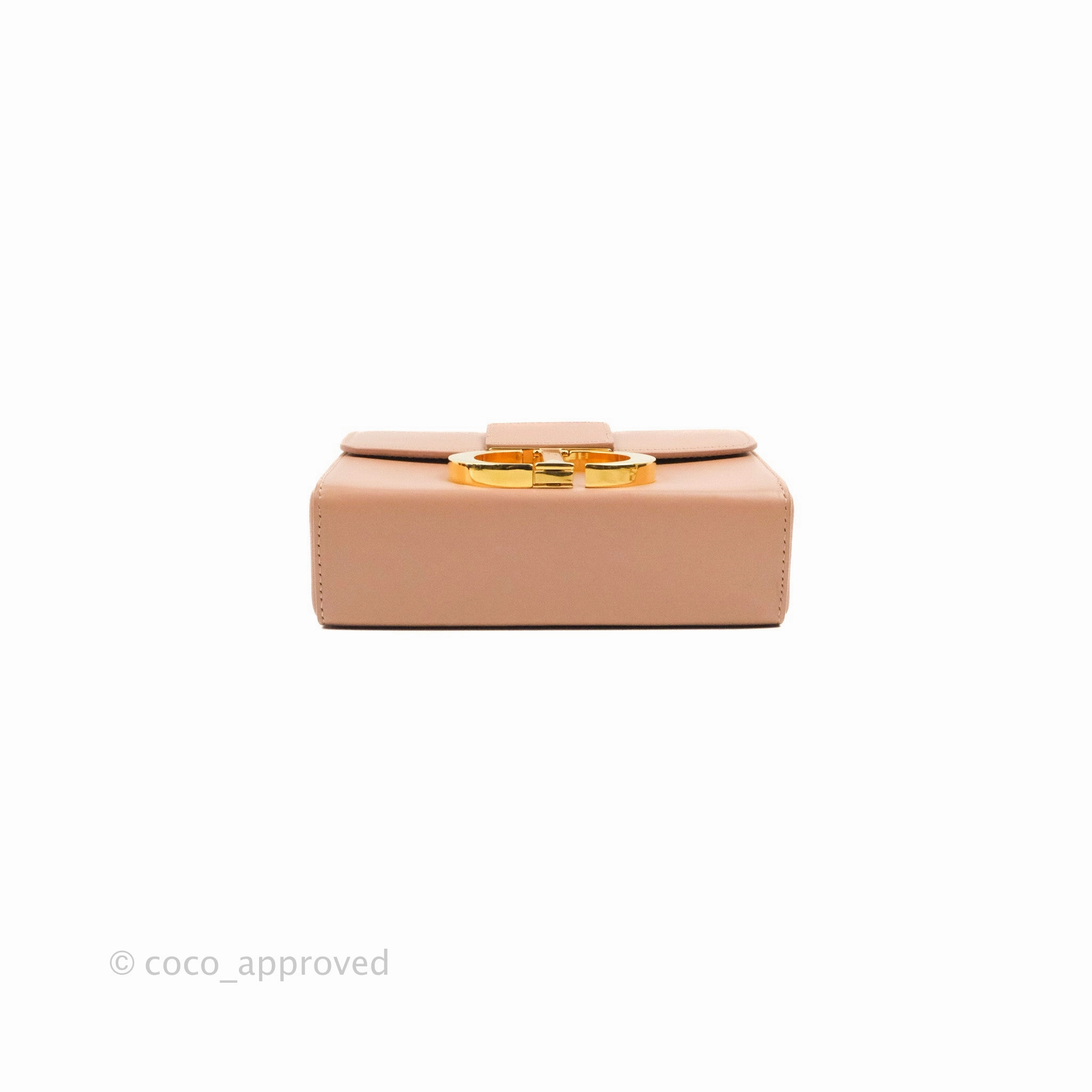 Christian Dior 30 Montaigne Box Bag Rose Des Vents Calfskin