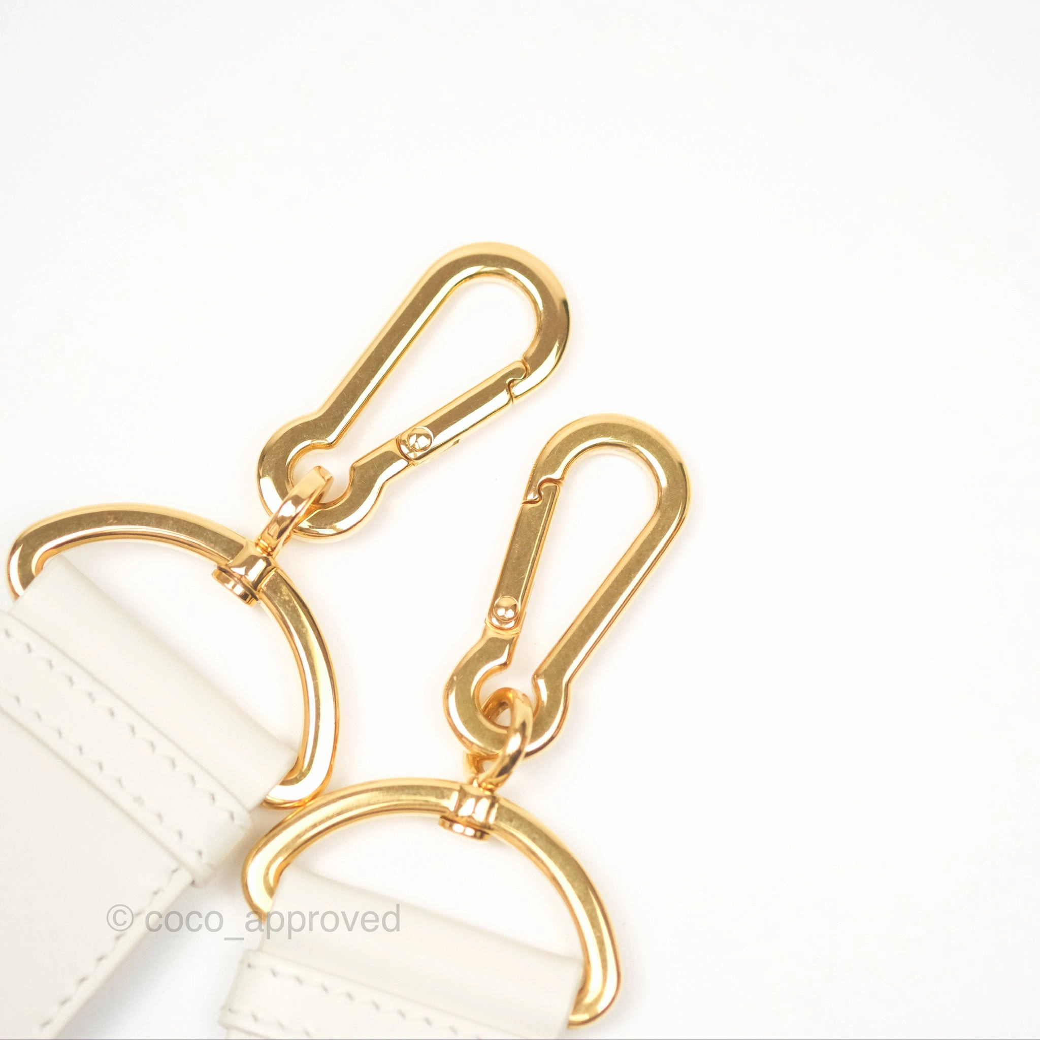 Christian Dior 30 Montaigne Box Bag White Calfskin
