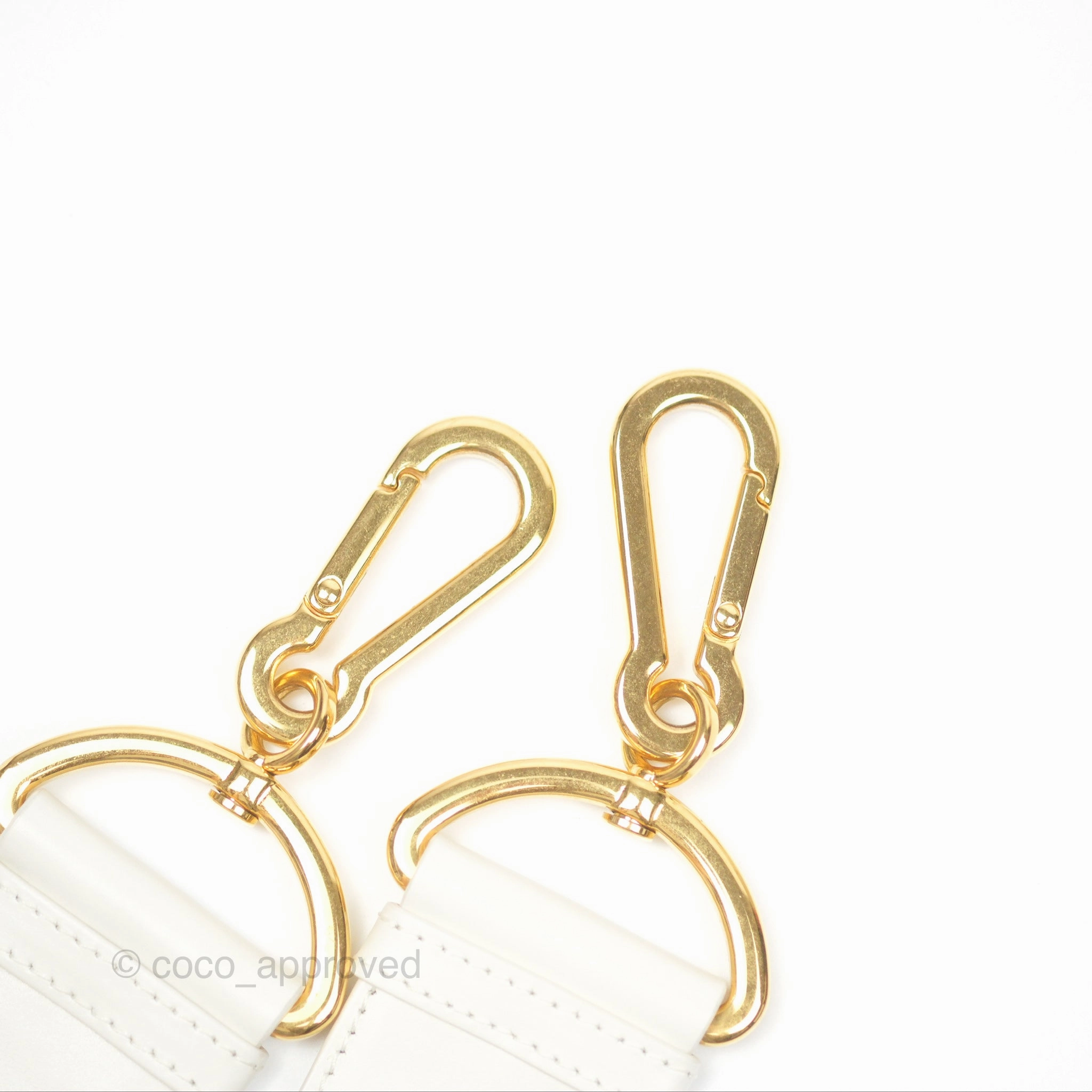 Christian Dior 30 Montaigne Box Bag White Calfskin