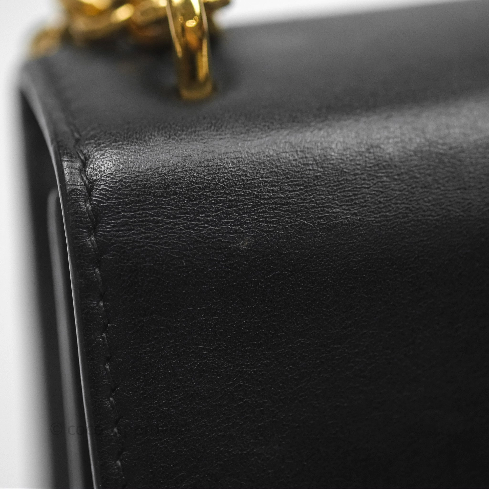Christian Dior 30 Montaigne East-West Chain Bag Black