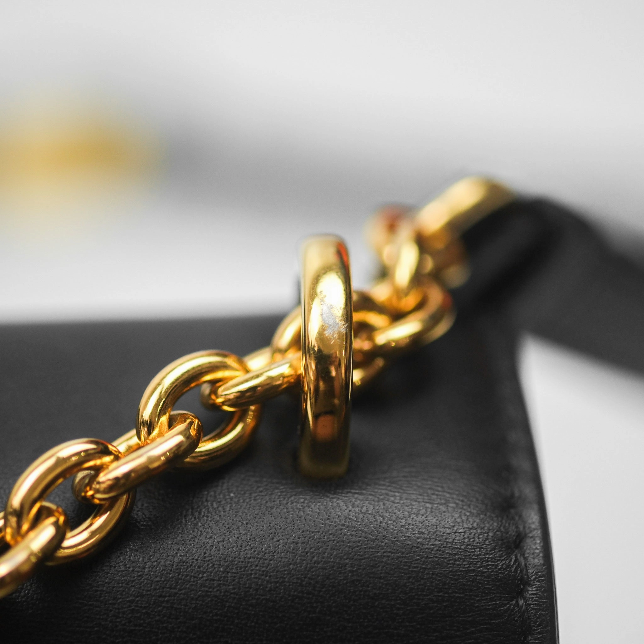 Christian Dior 30 Montaigne East-West Chain Bag Black