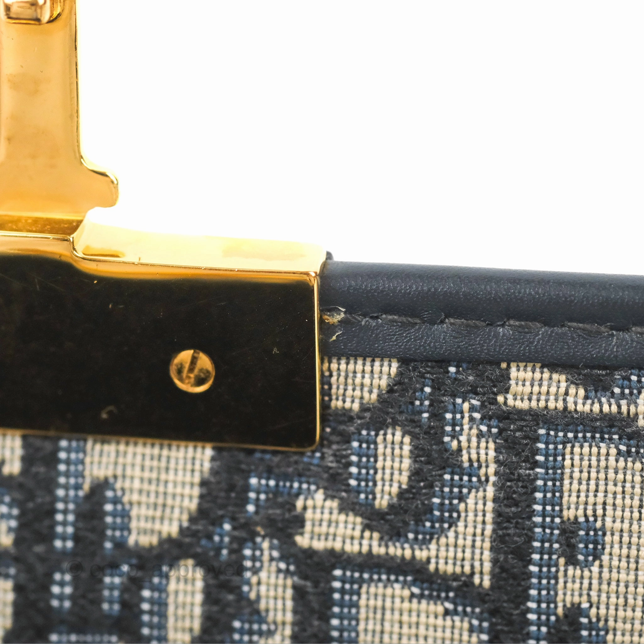 Christian Dior 30 Montaigne Oblique Jacquard Box Bag