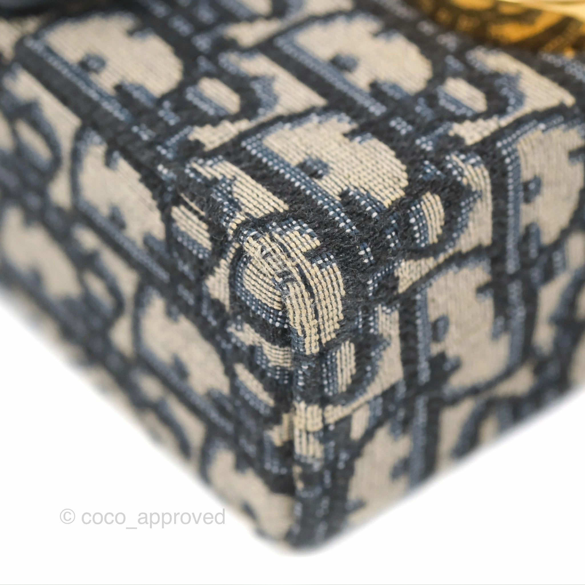 Christian Dior 30 Montaigne Oblique Jacquard Box Bag
