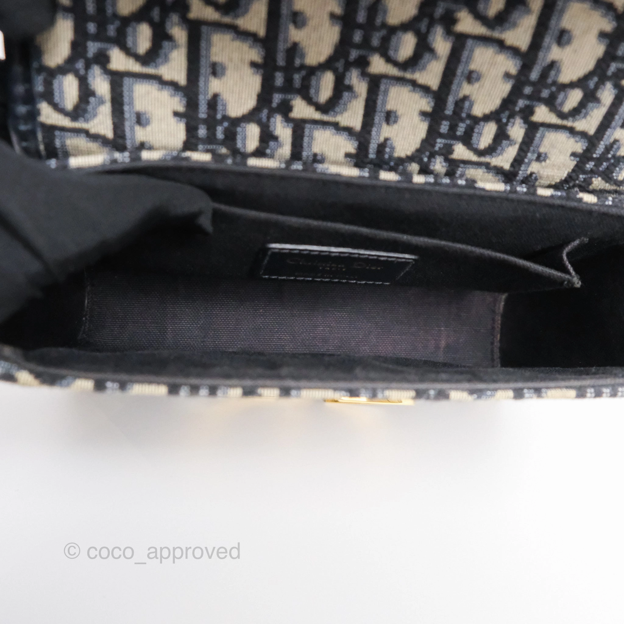 Christian Dior 30 Montaigne Oblique Jacquard Box Bag