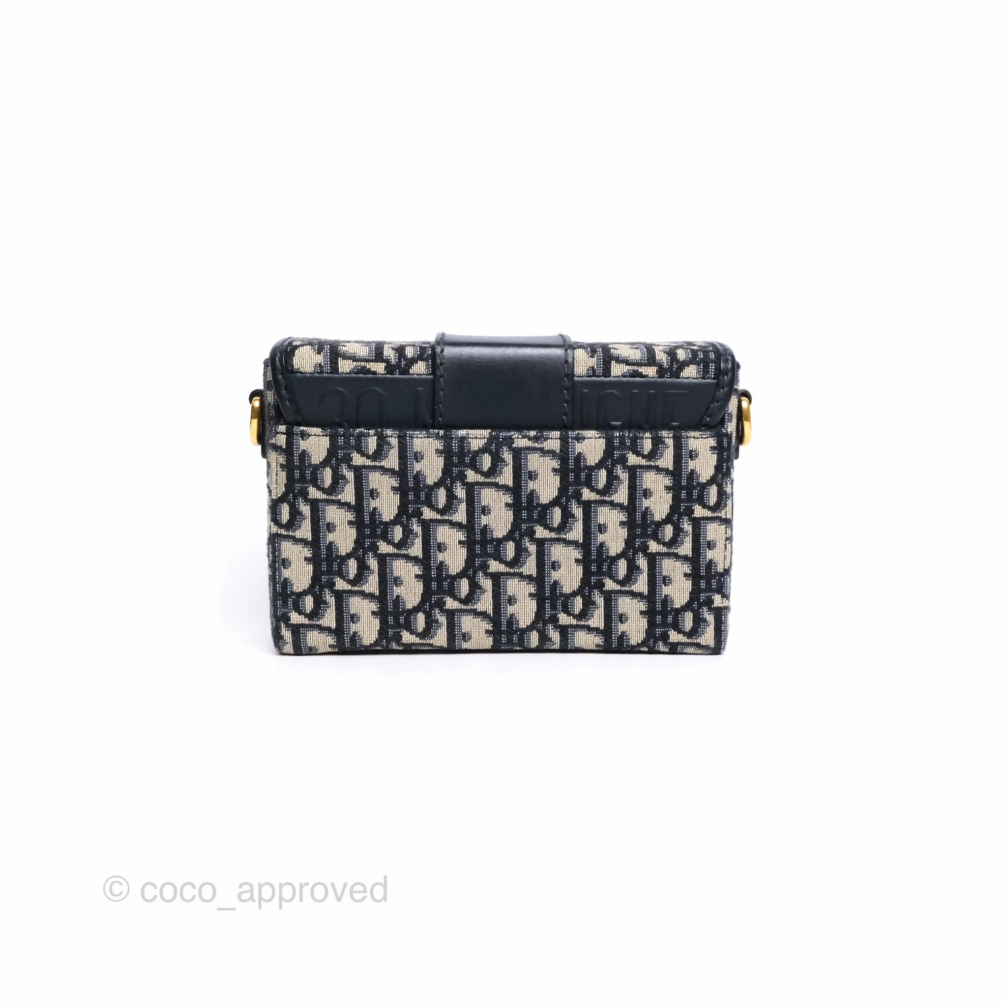 Christian Dior 30 Montaigne Oblique Jacquard Box Bag