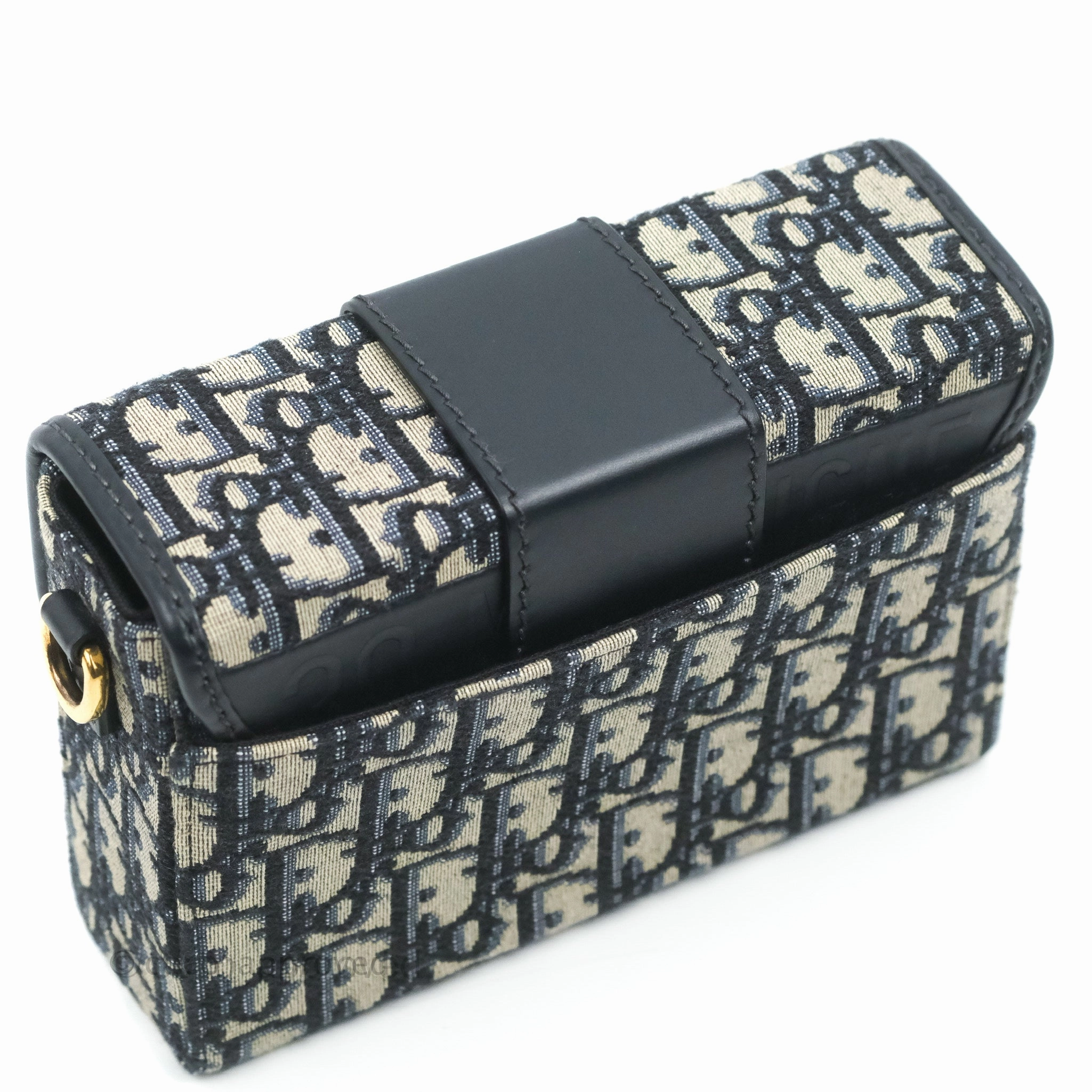 Christian Dior 30 Montaigne Oblique Jacquard Box Bag
