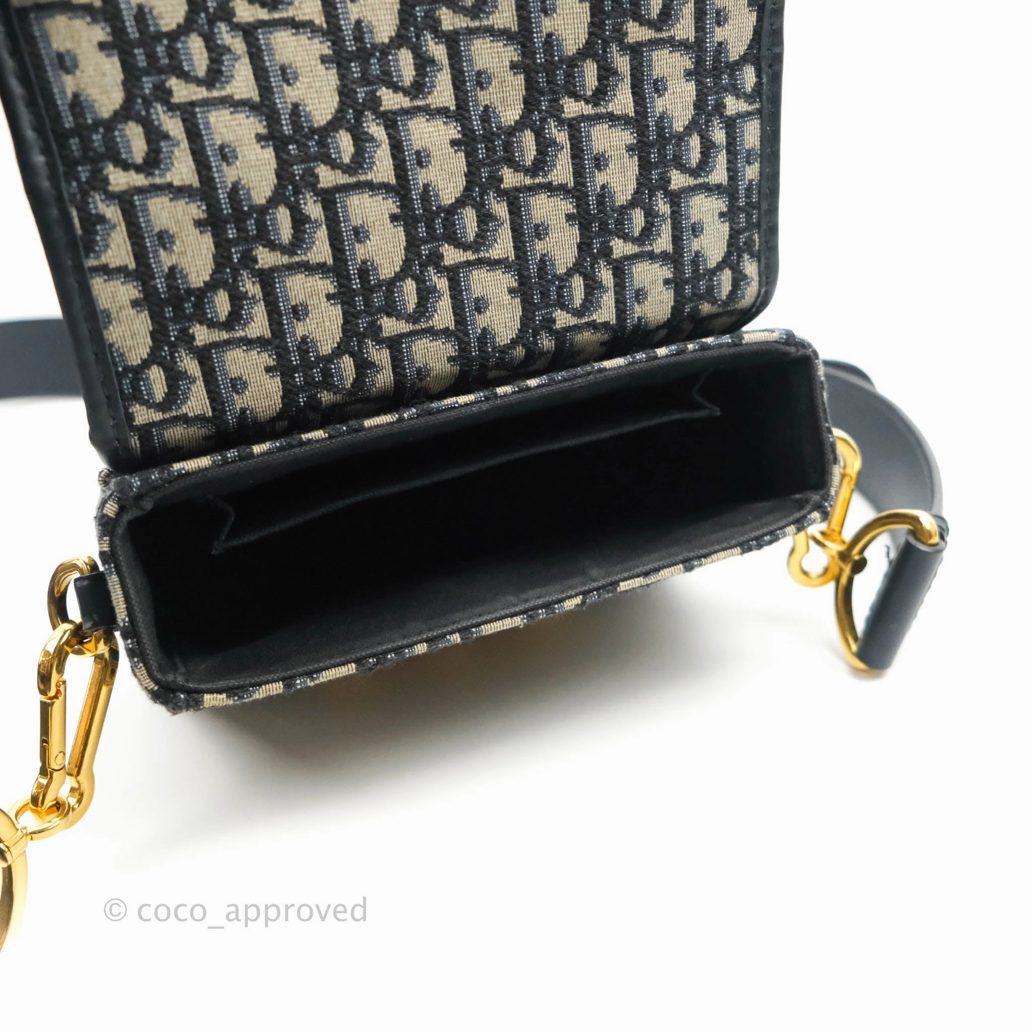 Christian Dior 30 Montaigne Oblique Jacquard Box Bag