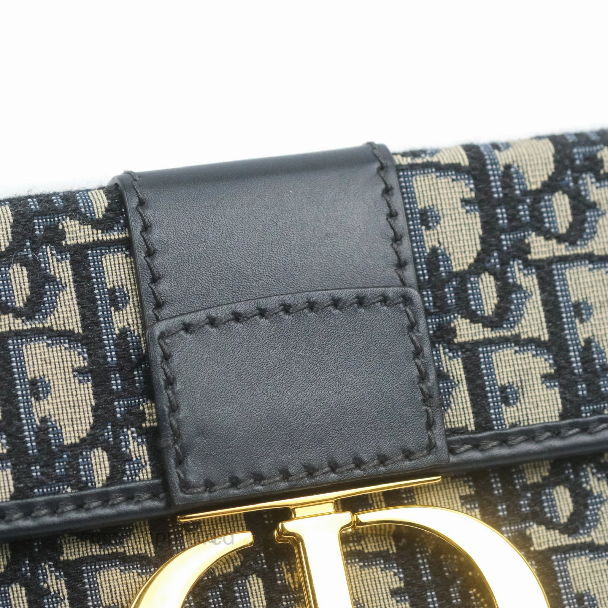 Christian Dior 30 Montaigne Oblique Jacquard Box Bag
