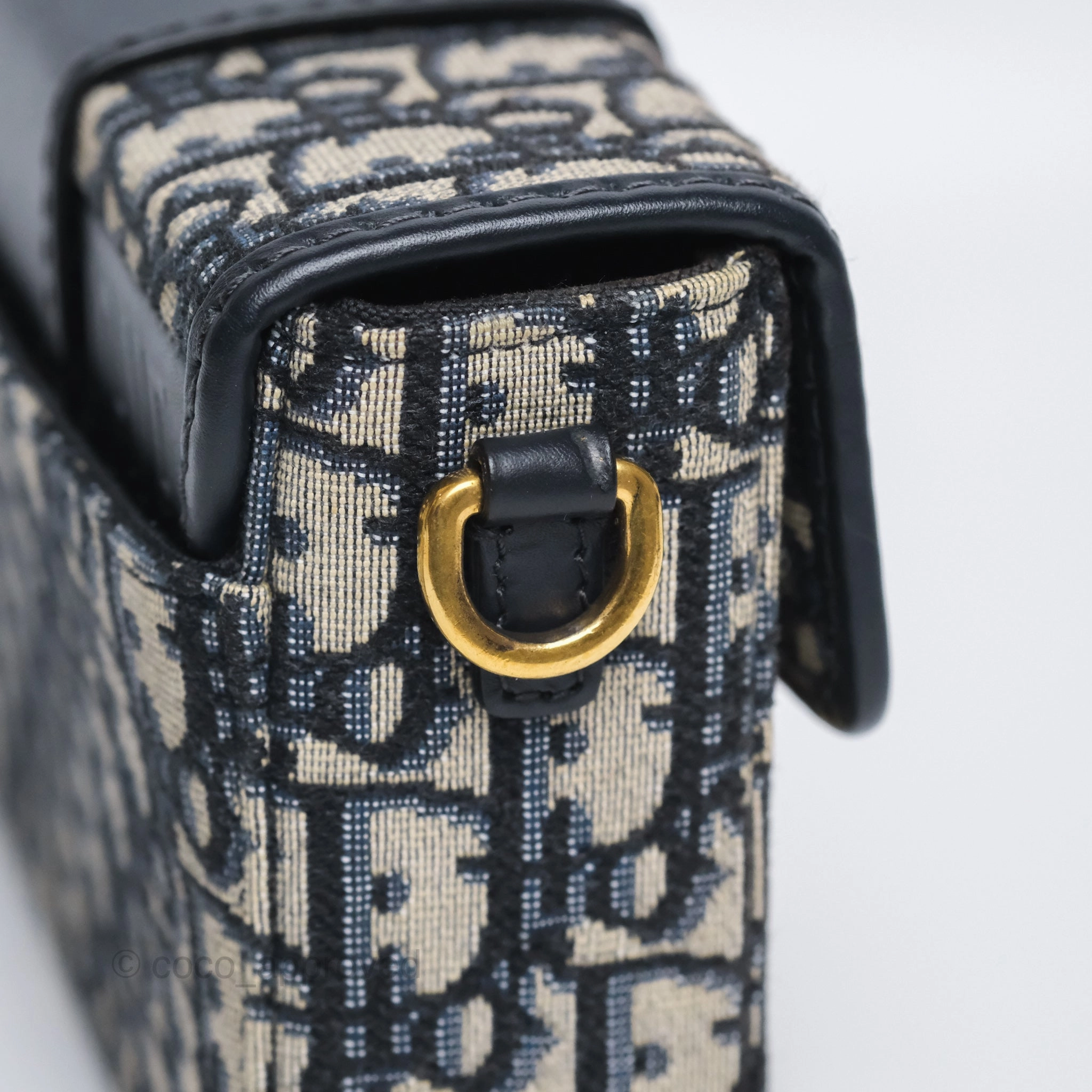 Christian Dior 30 Montaigne Oblique Jacquard Box Bag