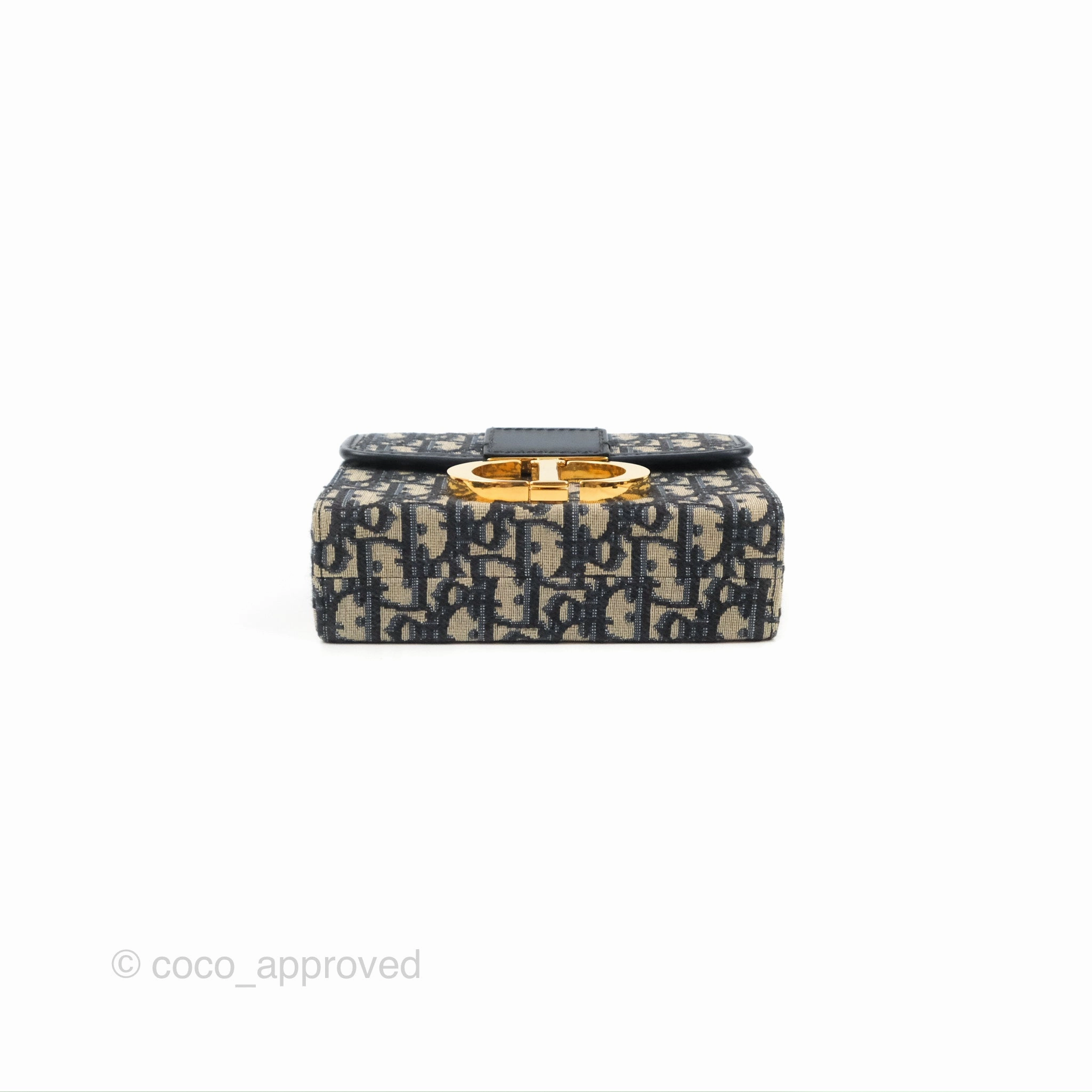 Christian Dior 30 Montaigne Oblique Jacquard Box Bag