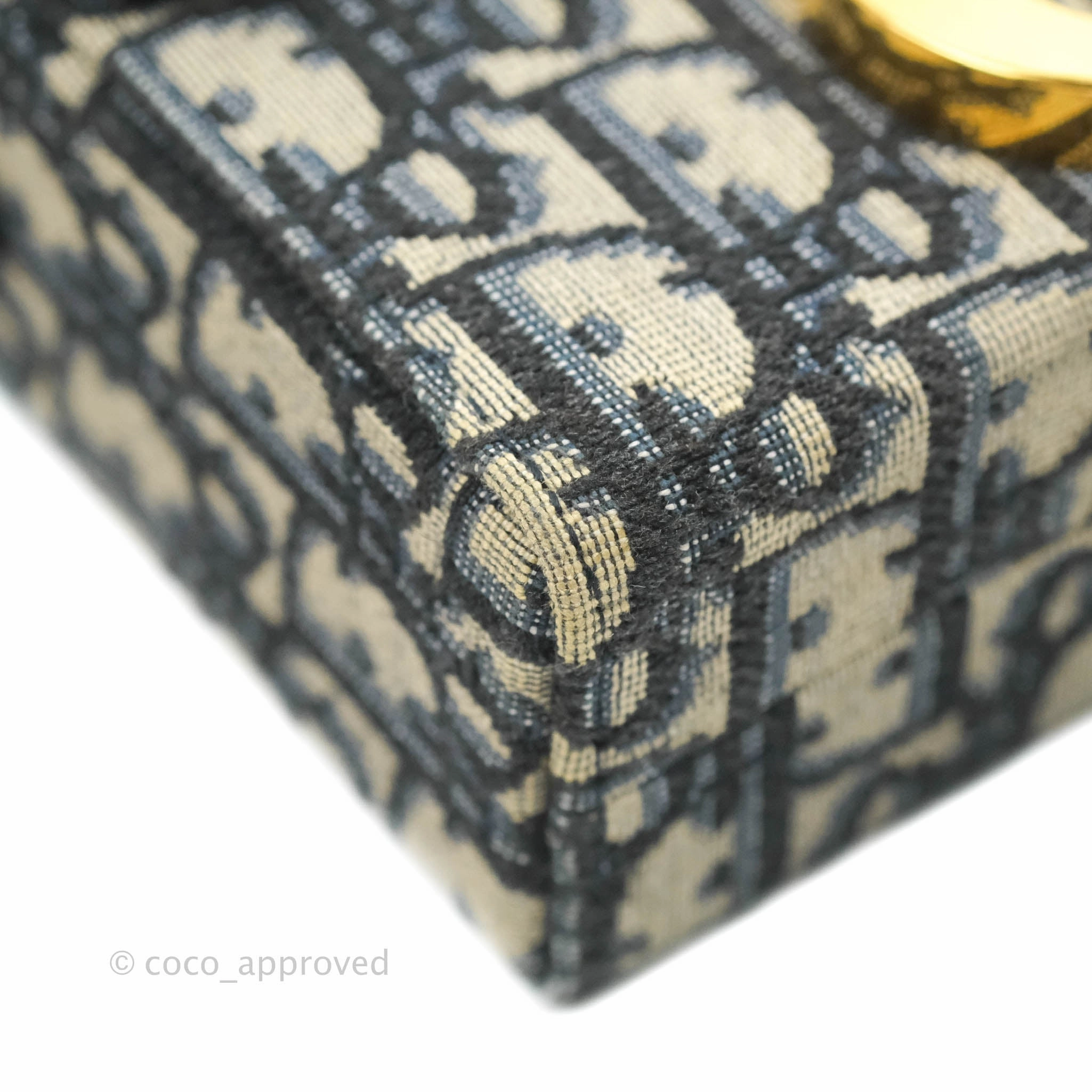Christian Dior 30 Montaigne Oblique Jacquard Box Bag