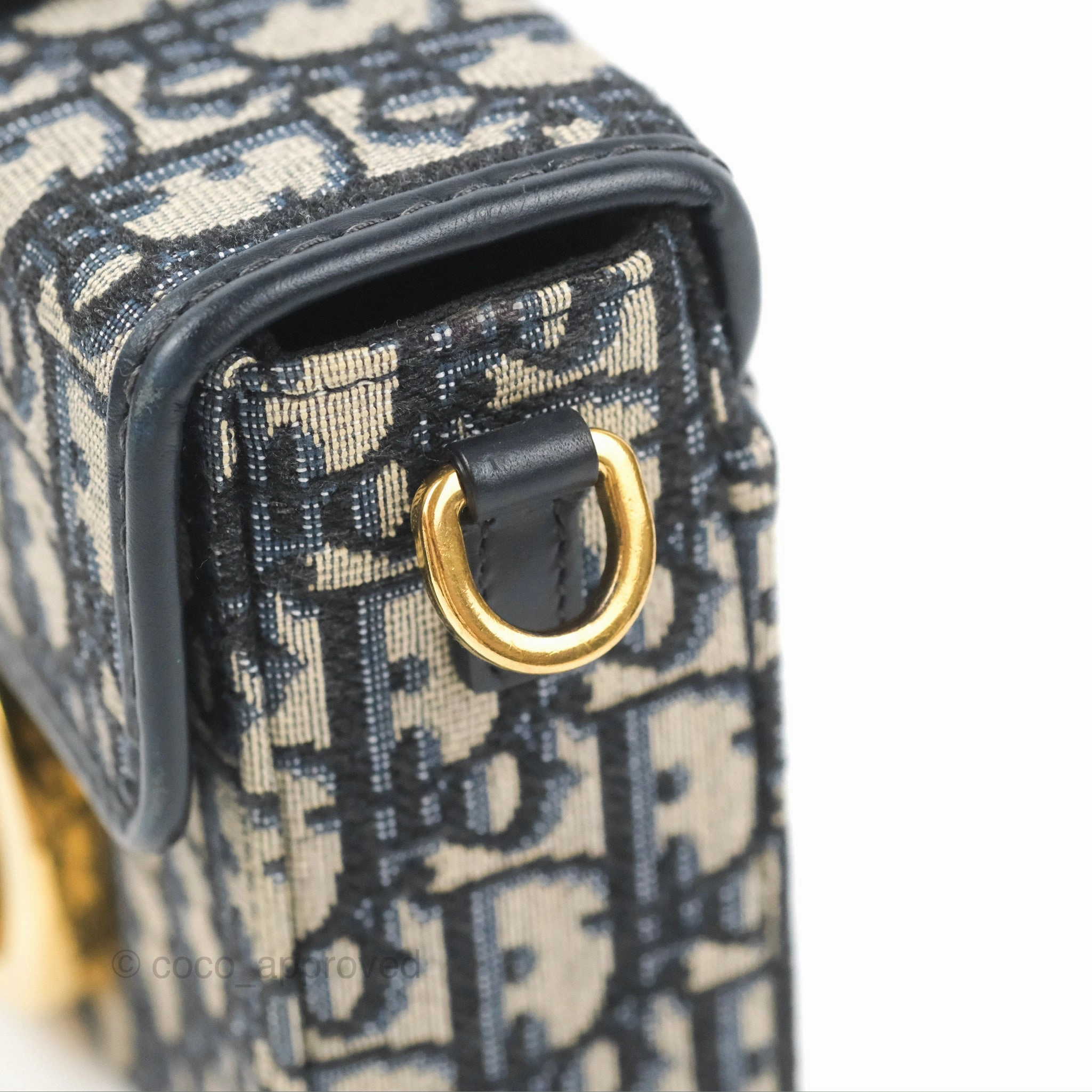 Christian Dior 30 Montaigne Oblique Jacquard Box Bag