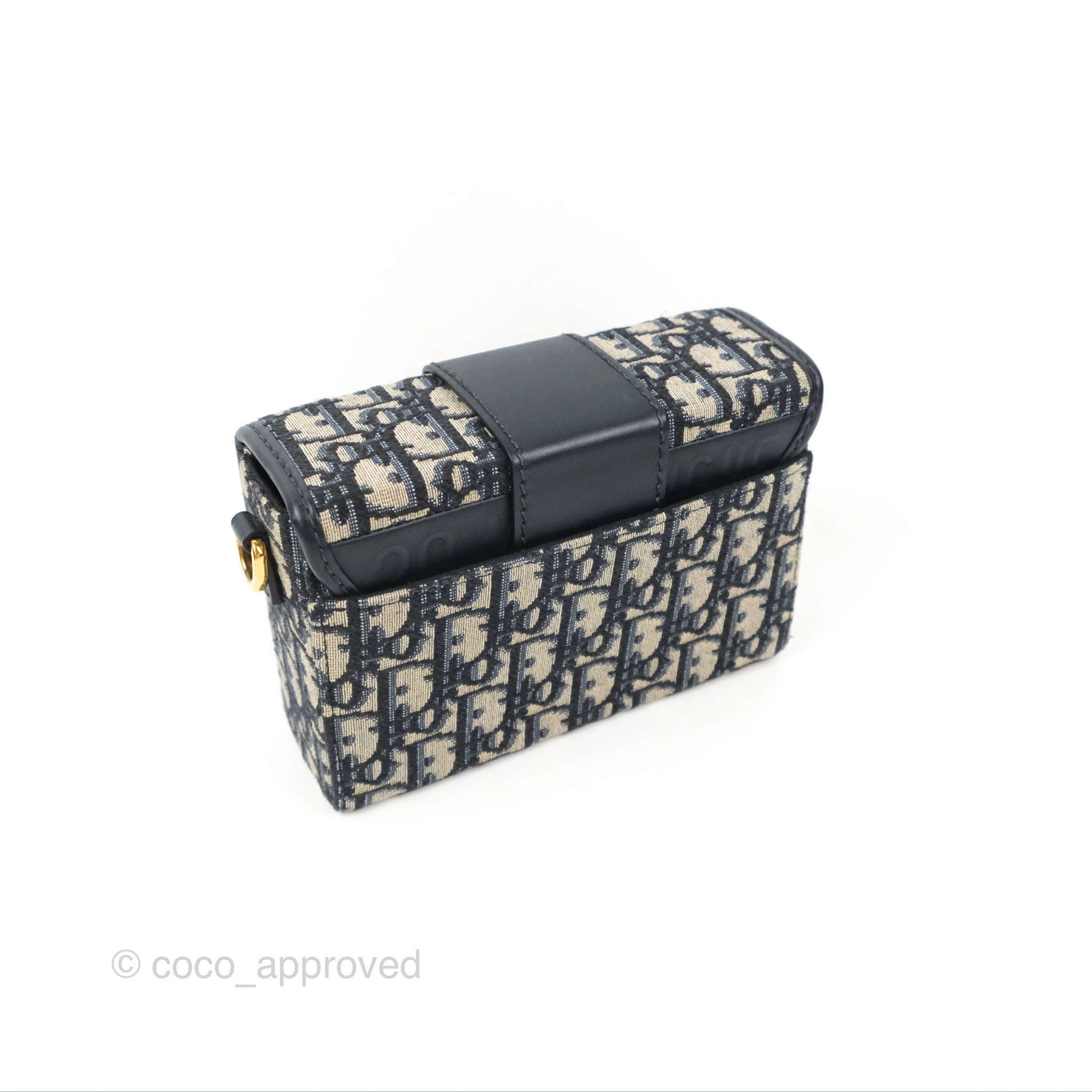 Christian Dior 30 Montaigne Oblique Jacquard Box Bag