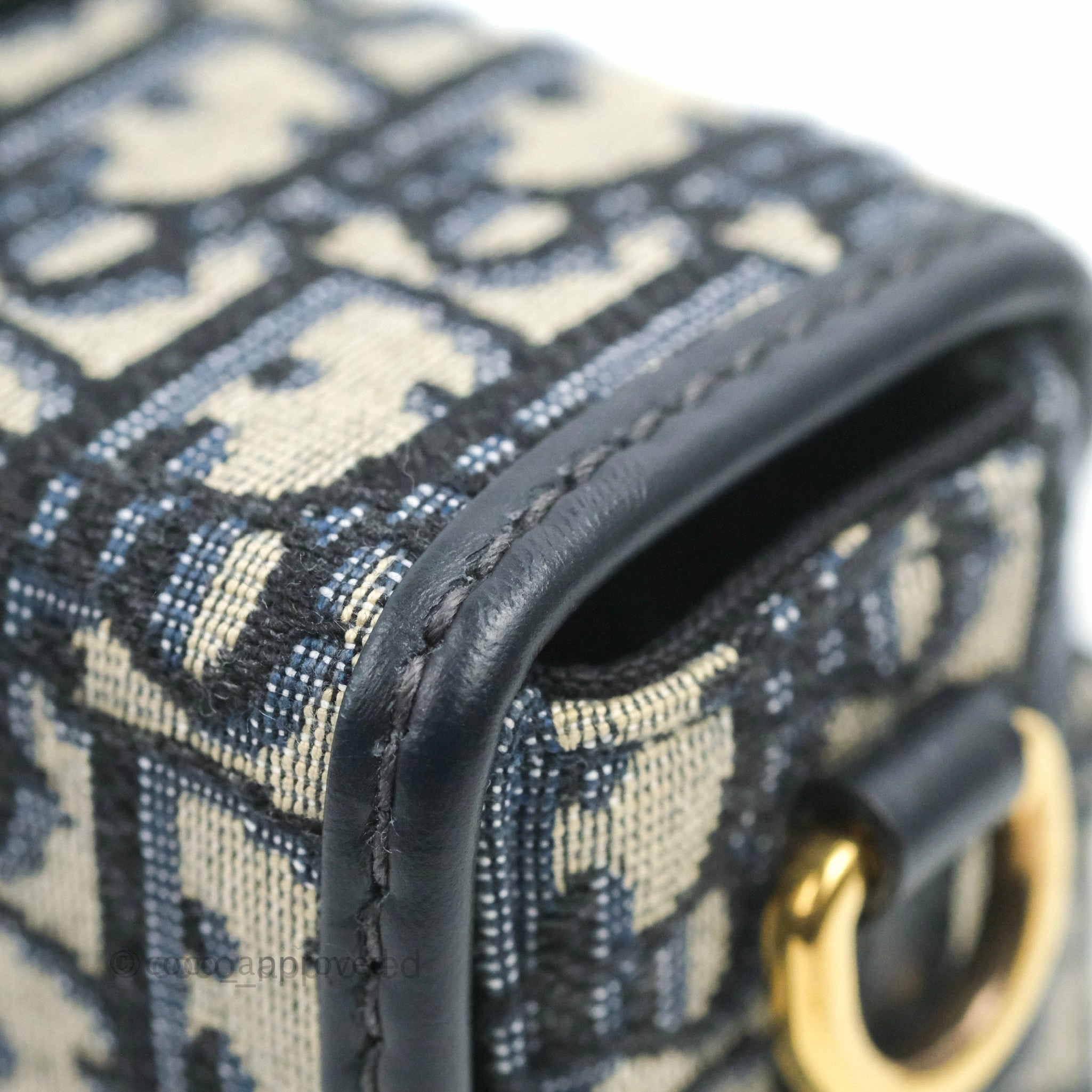Christian Dior 30 Montaigne Oblique Jacquard Box Bag