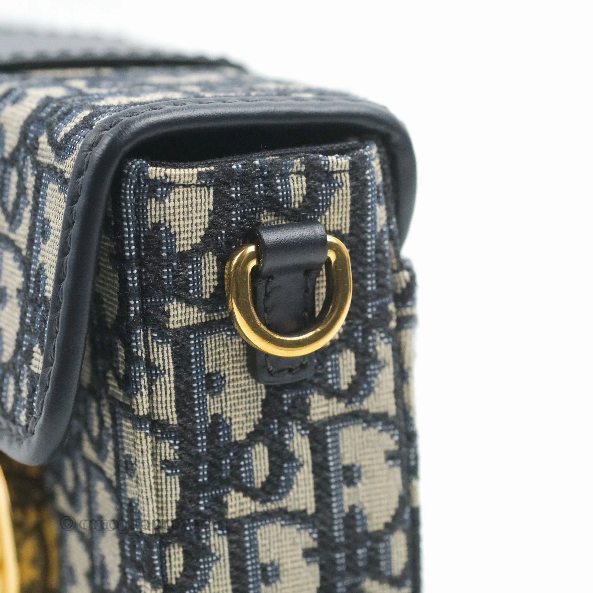 Christian Dior 30 Montaigne Oblique Jacquard Box Bag
