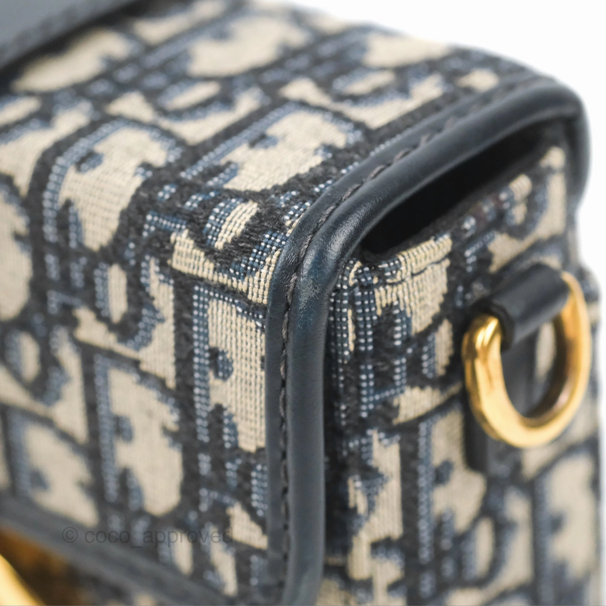 Christian Dior 30 Montaigne Oblique Jacquard Box Bag
