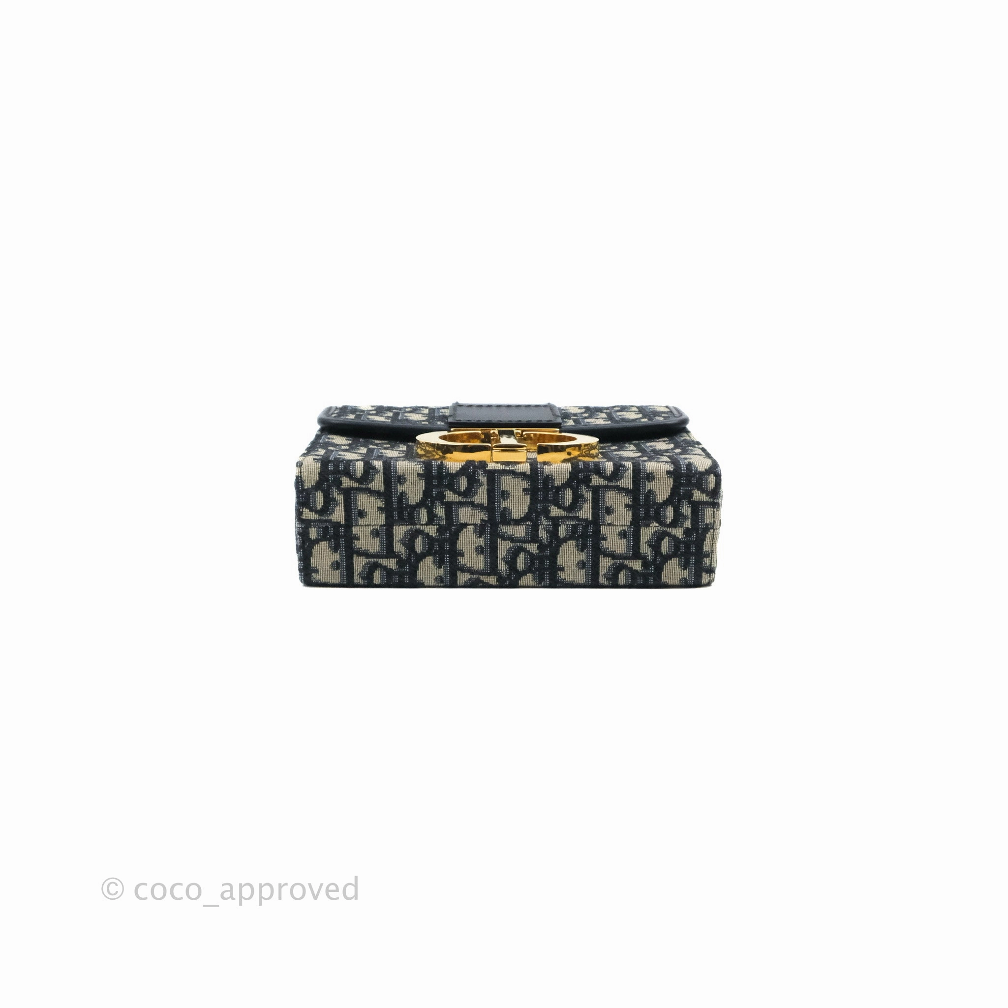 Christian Dior 30 Montaigne Oblique Jacquard Box Bag