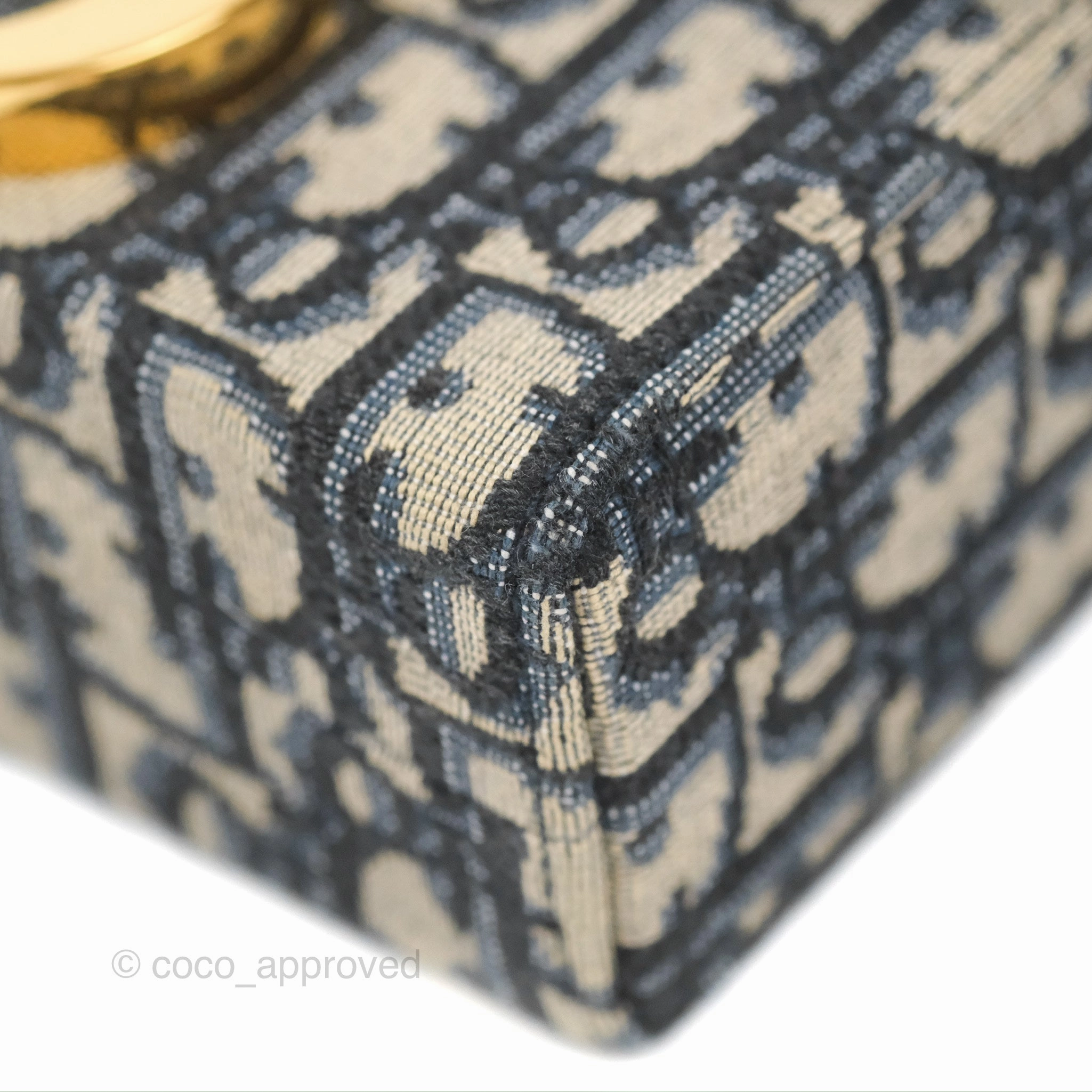 Christian Dior 30 Montaigne Oblique Jacquard Box Bag