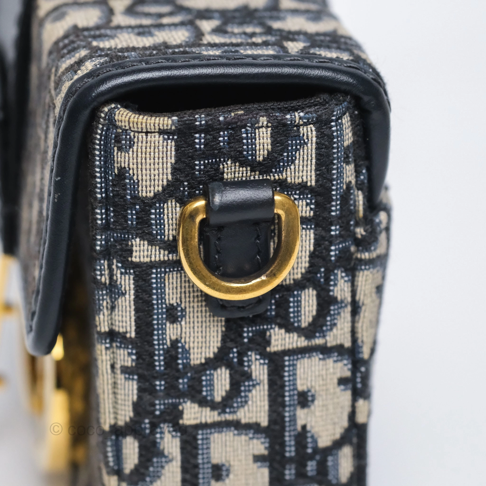 Christian Dior 30 Montaigne Oblique Jacquard Box Bag
