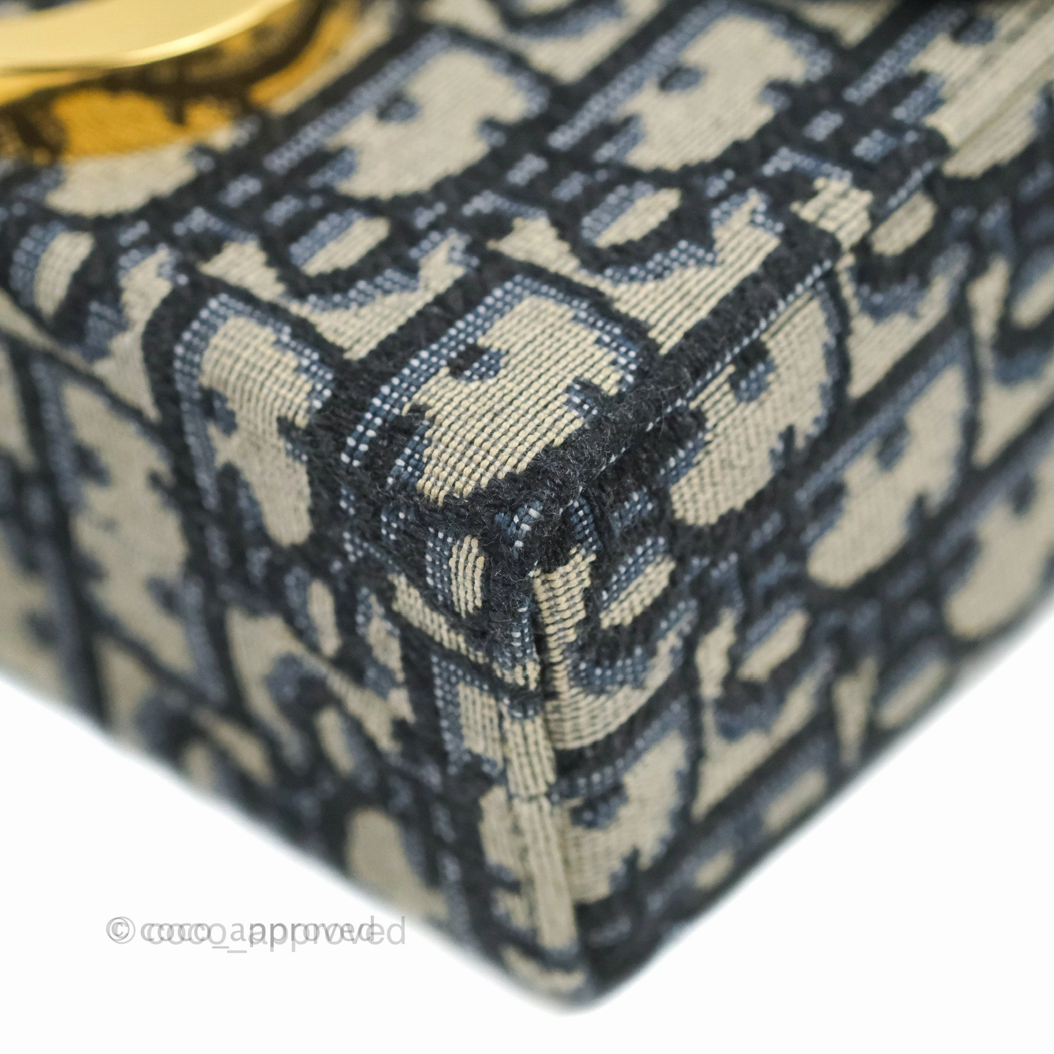 Christian Dior 30 Montaigne Oblique Jacquard Box Bag