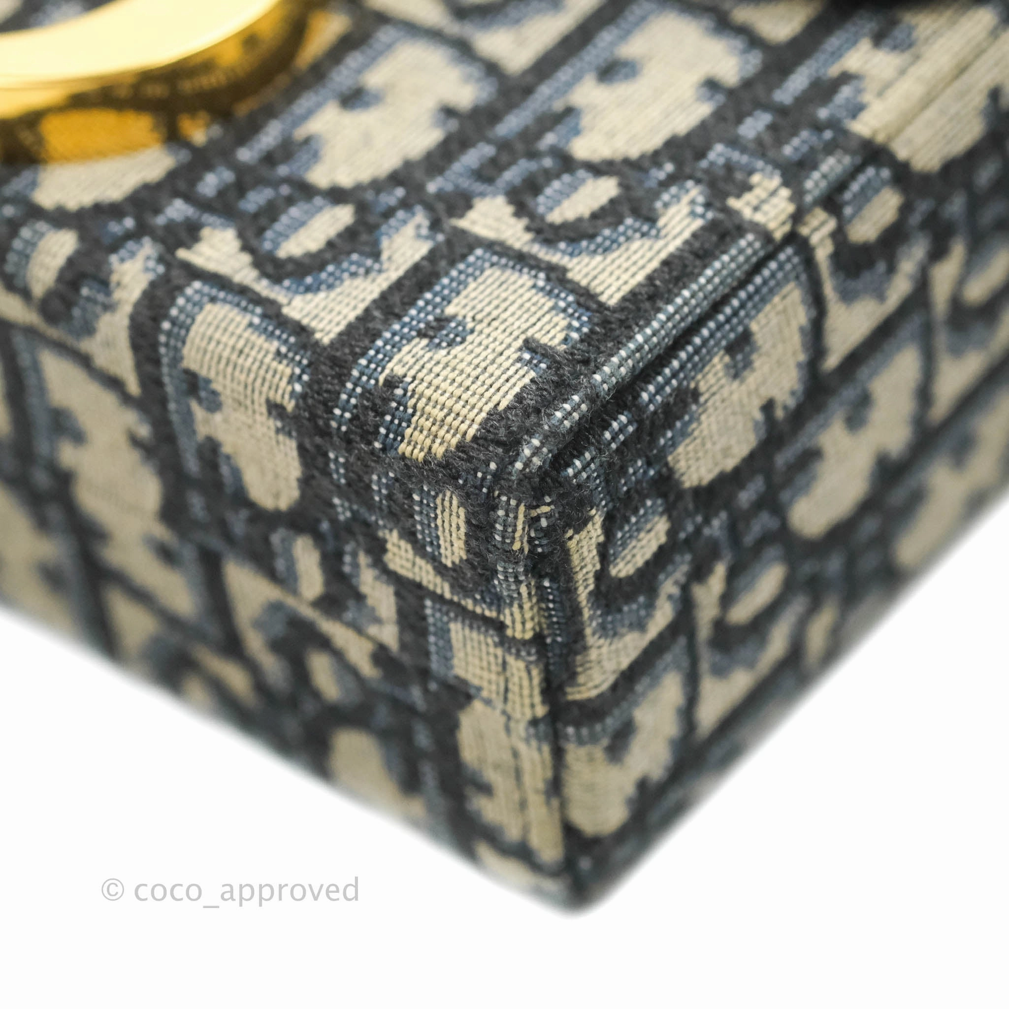 Christian Dior 30 Montaigne Oblique Jacquard Box Bag
