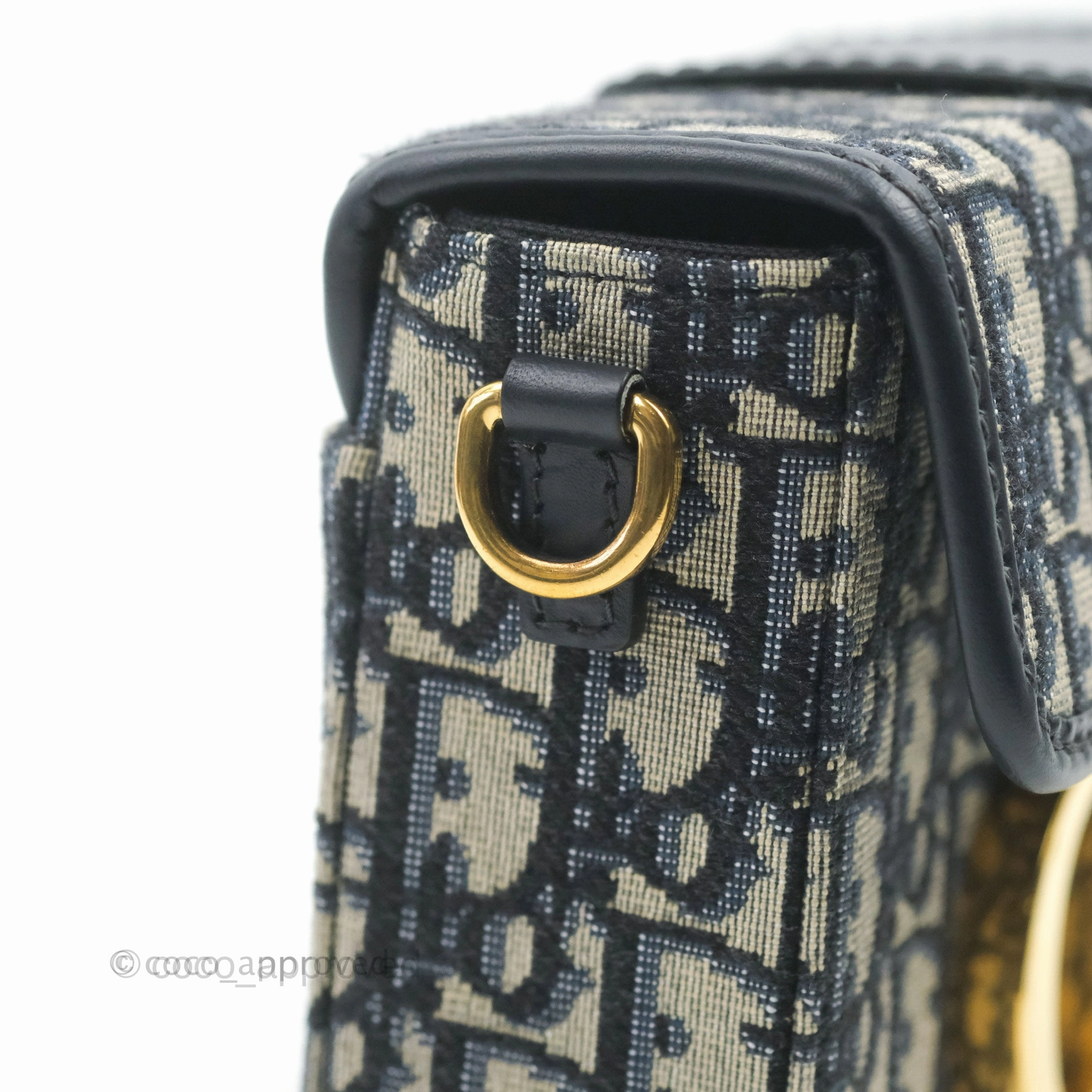 Christian Dior 30 Montaigne Oblique Jacquard Box Bag