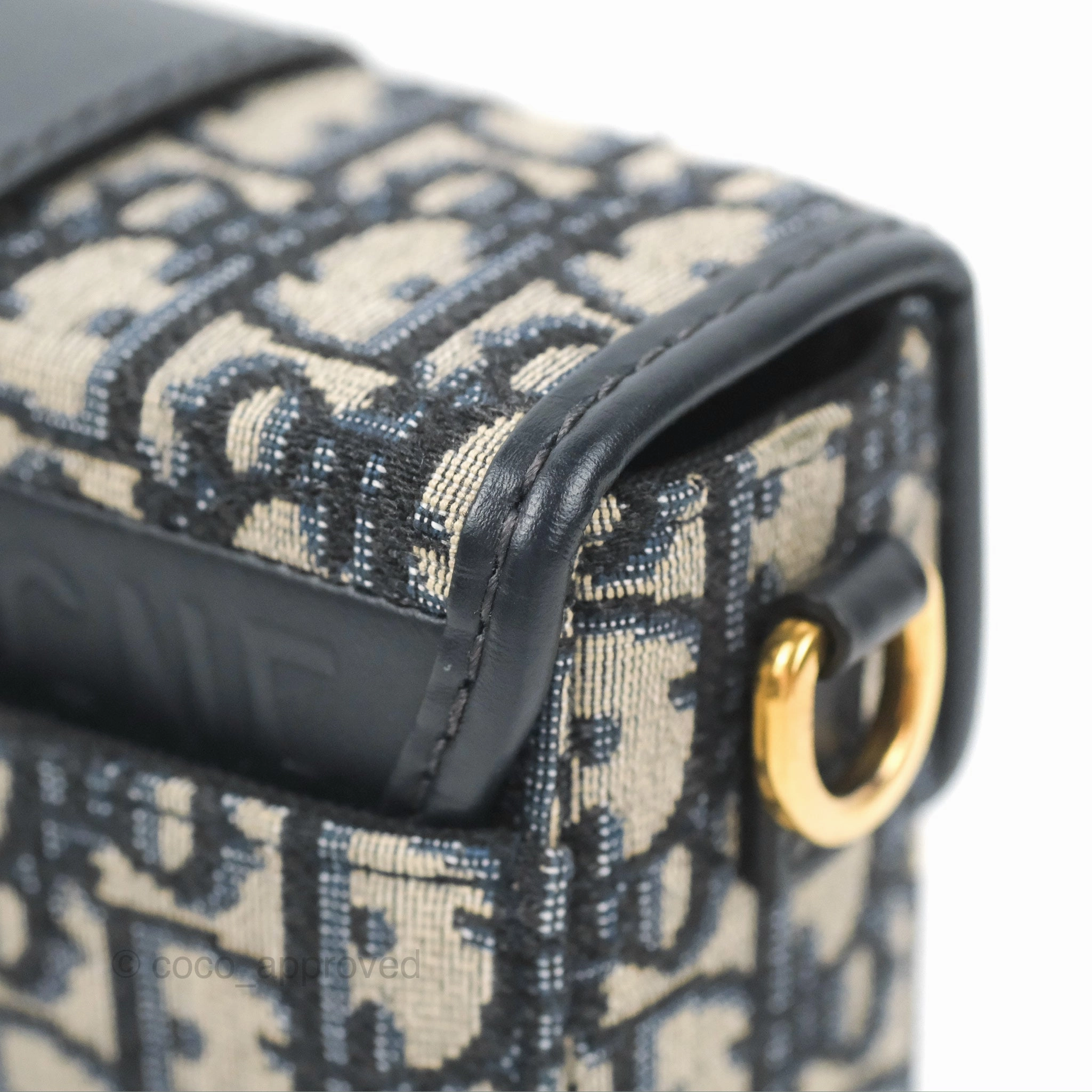 Christian Dior 30 Montaigne Oblique Jacquard Box Bag