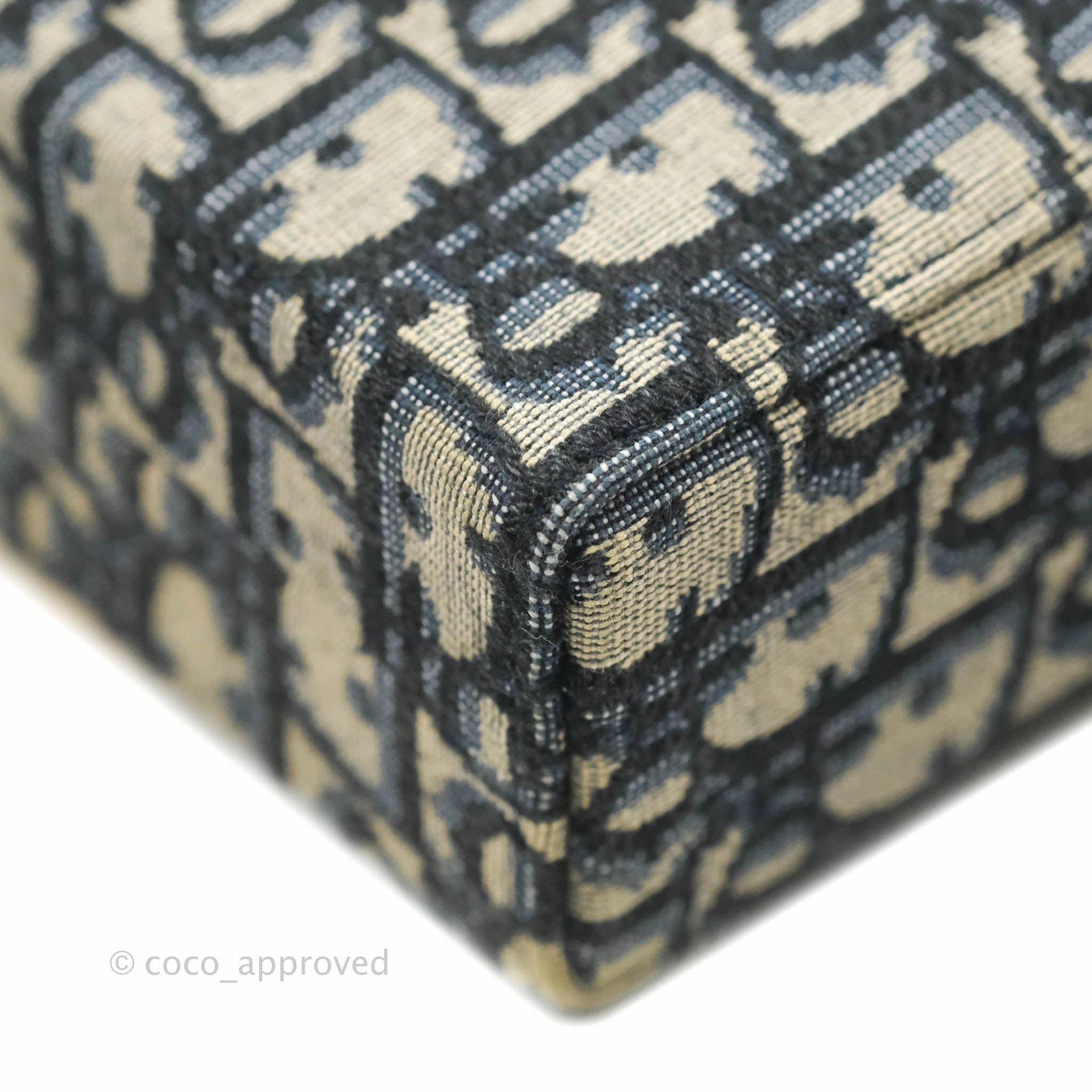 Christian Dior 30 Montaigne Oblique Jacquard Box Bag