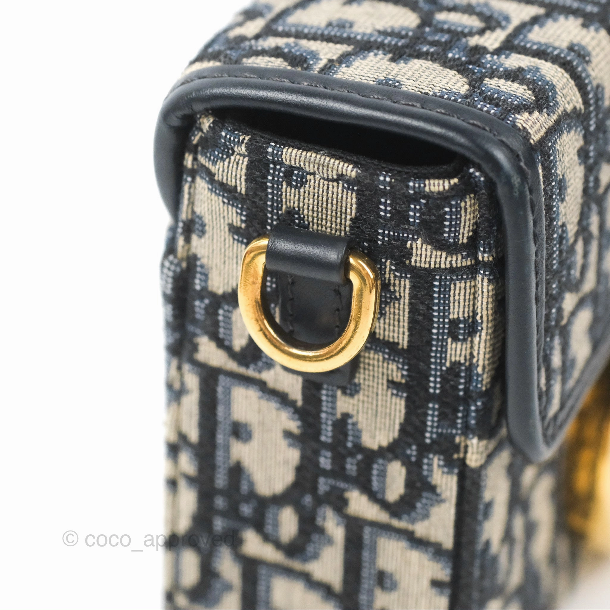 Christian Dior 30 Montaigne Oblique Jacquard Box Bag