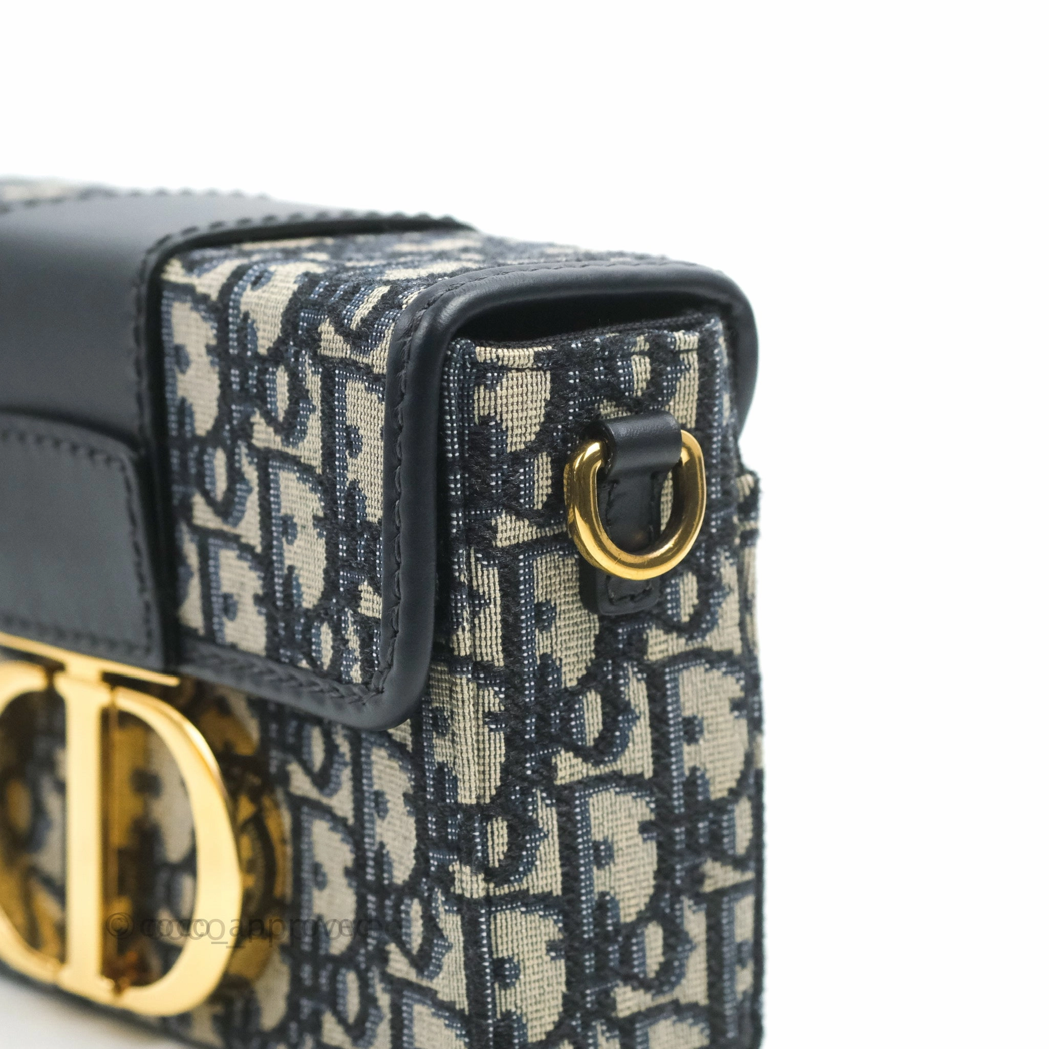 Christian Dior 30 Montaigne Oblique Jacquard Box Bag