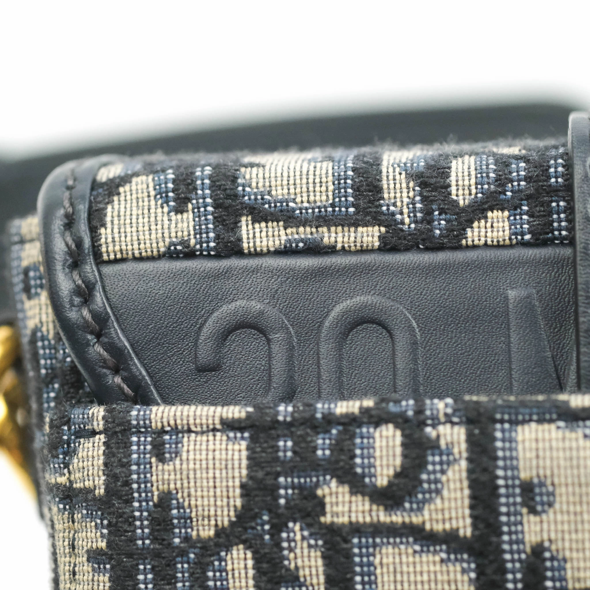 Christian Dior 30 Montaigne Oblique Jacquard Box Bag