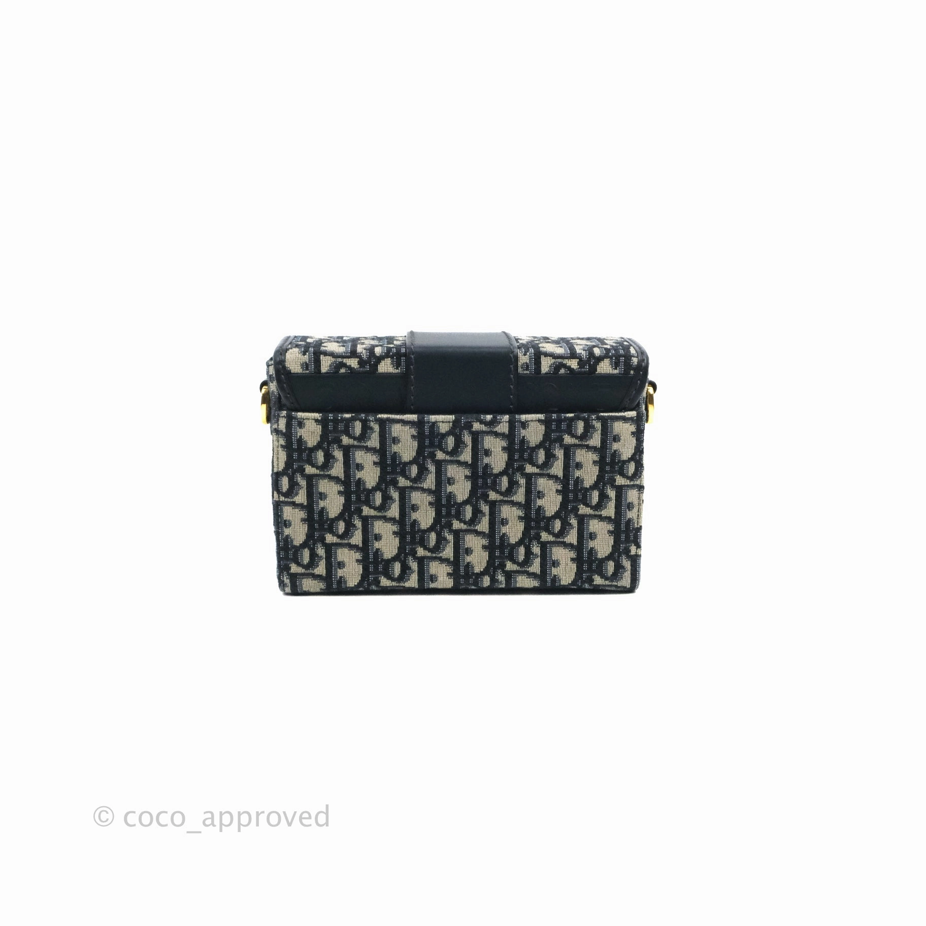 Christian Dior 30 Montaigne Oblique Jacquard Box Bag