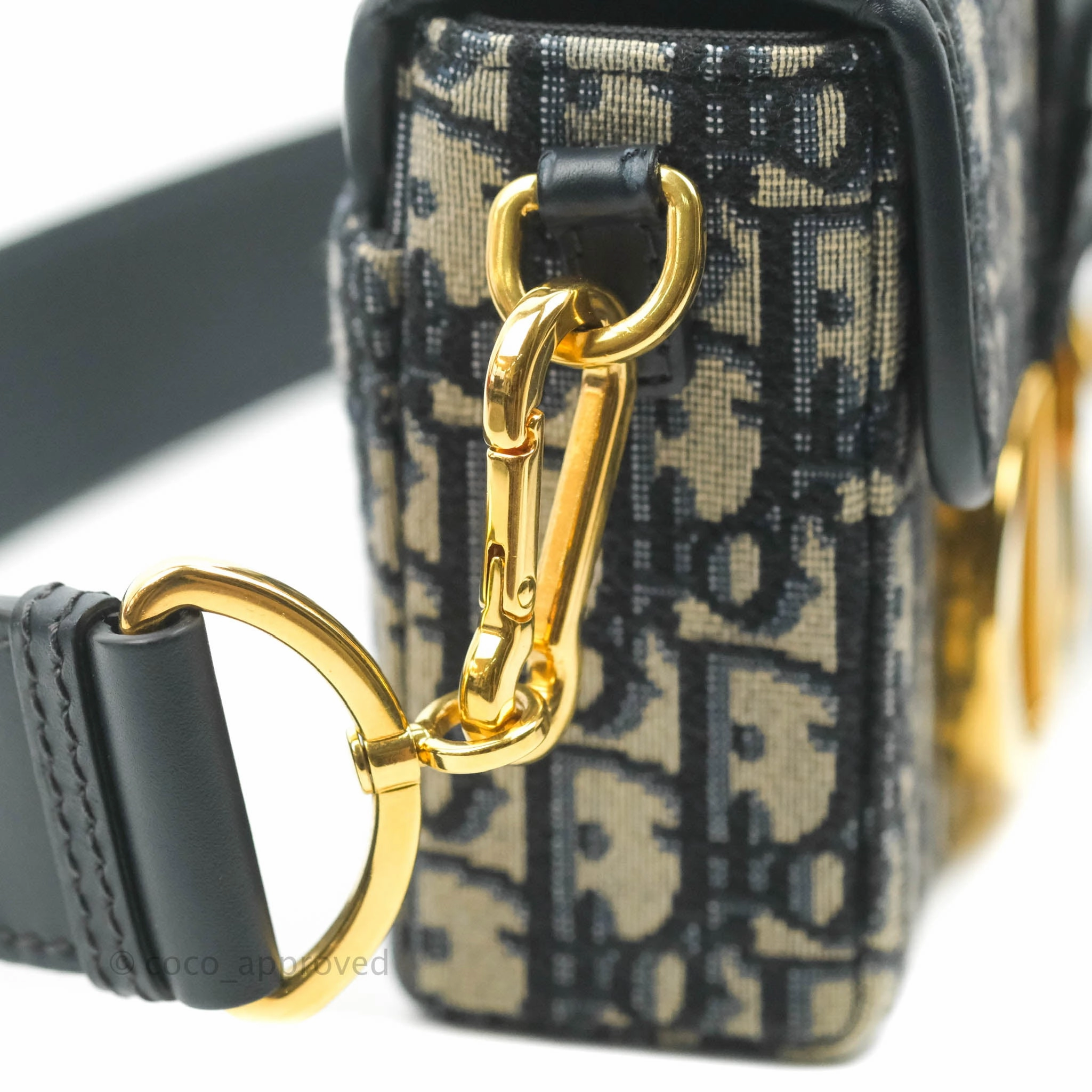 Christian Dior 30 Montaigne Oblique Jacquard Box Bag