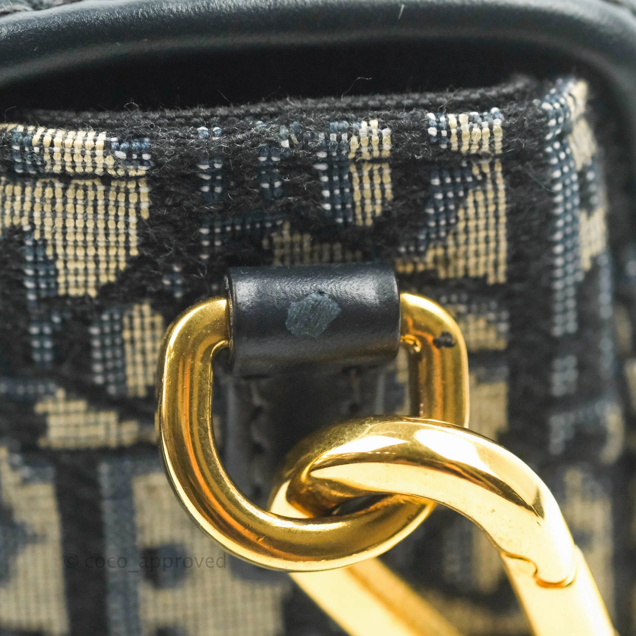 Christian Dior 30 Montaigne Oblique Jacquard Box Bag